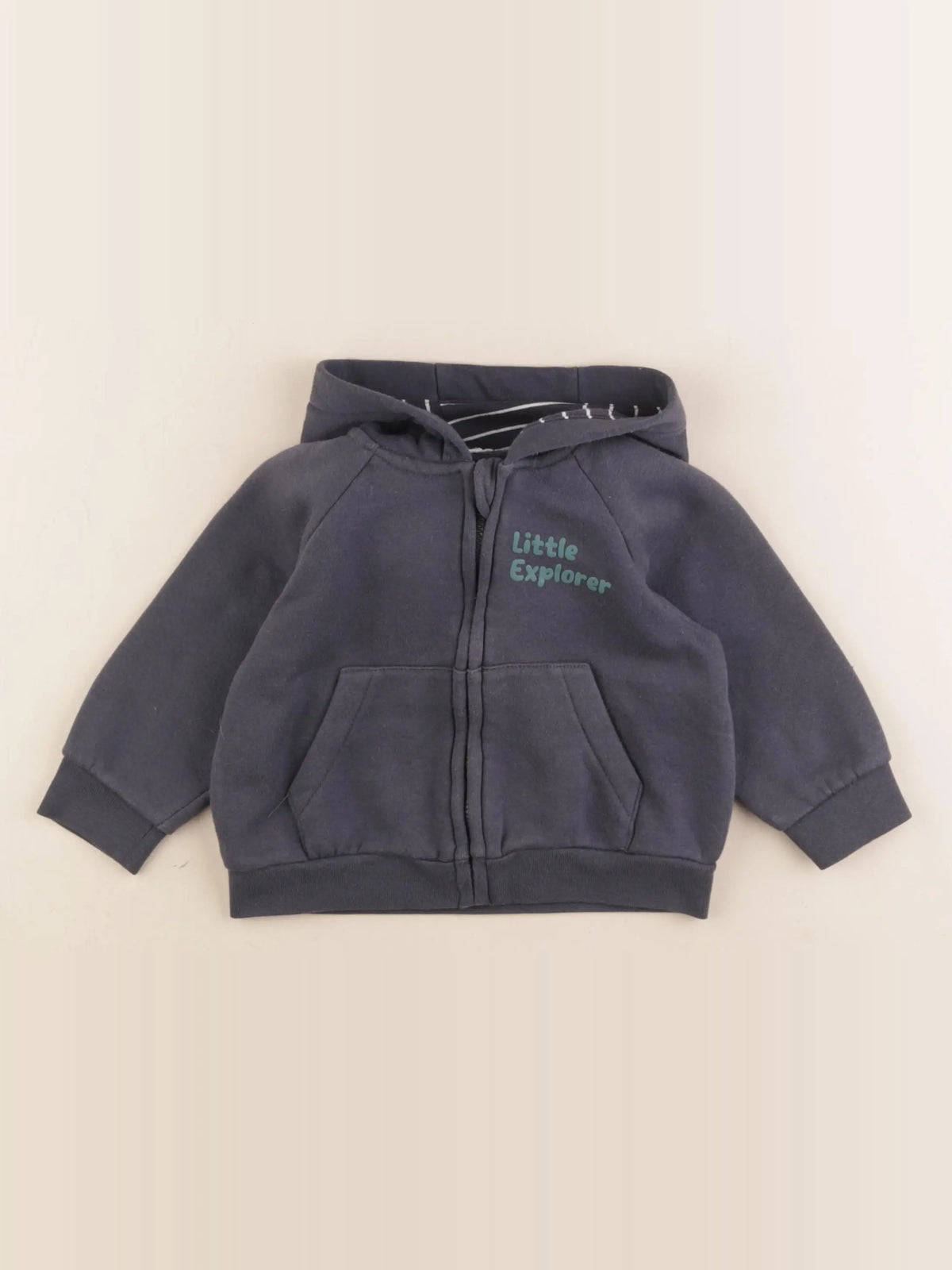 Vertbaudet - sweat gris - 18 mois