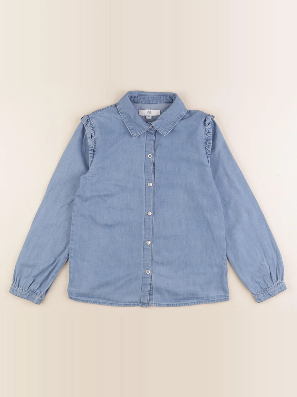 La Redoute - chemise bleu - 8 ans
