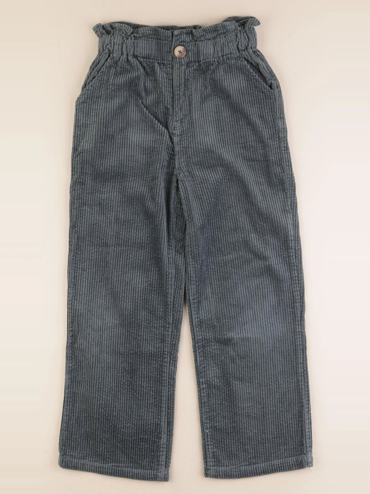 Vertbaudet - pantalon vert - 10 ans