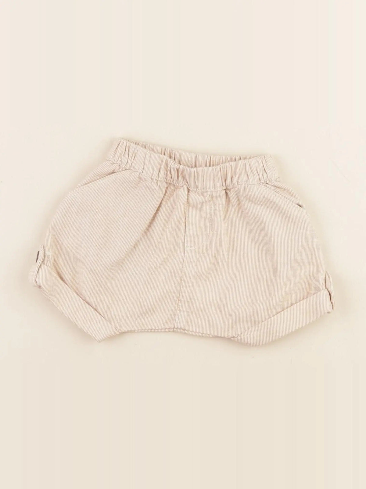 Natalys - short marron - 1 mois