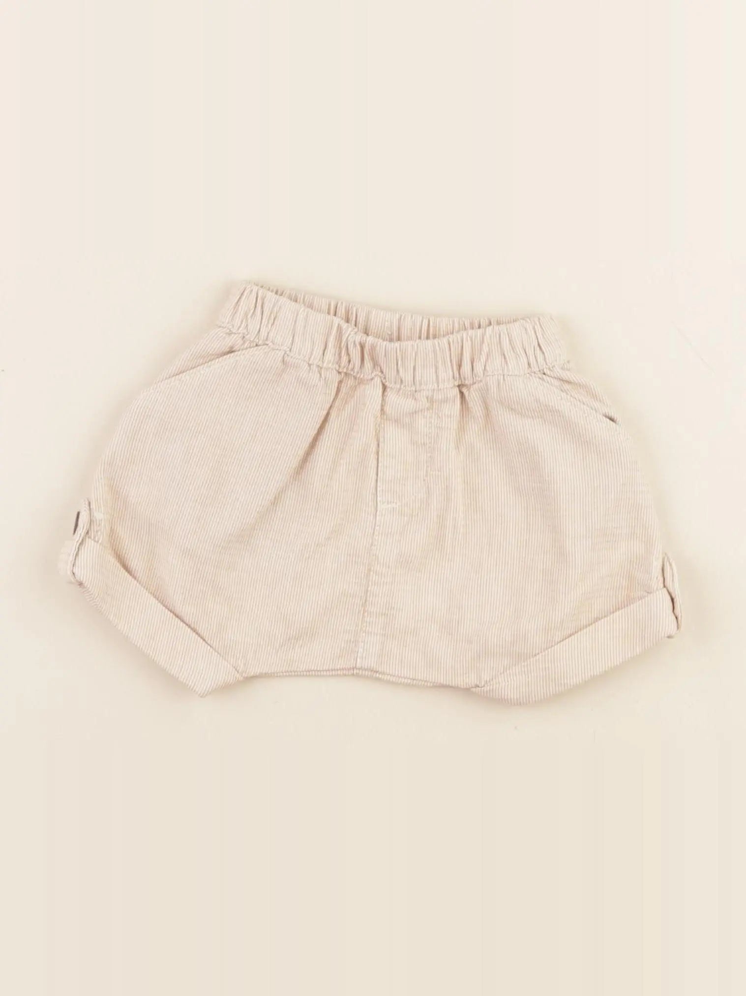 Natalys - short marron - 1 mois