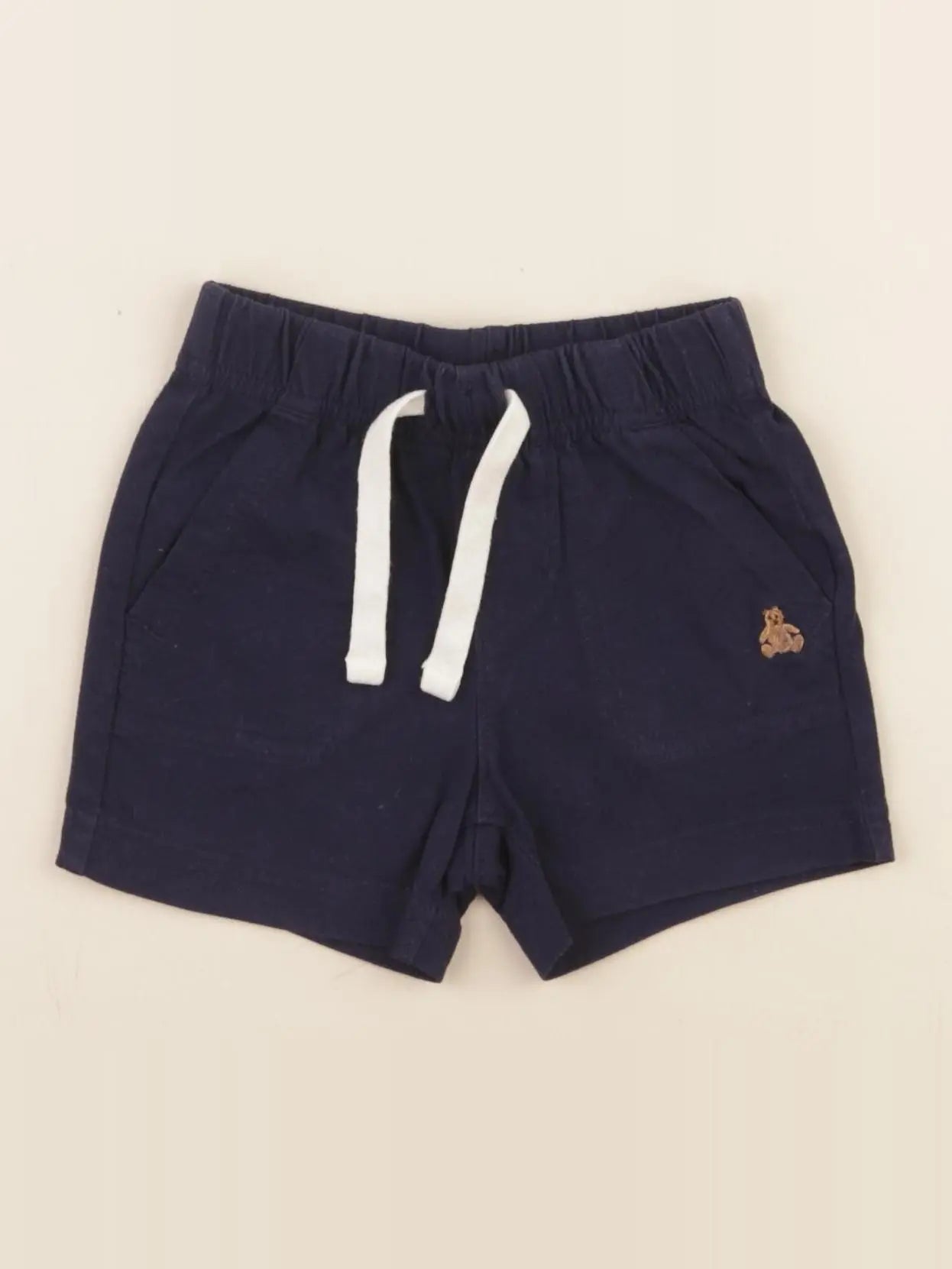 GAP - short bleu - 3/6 mois