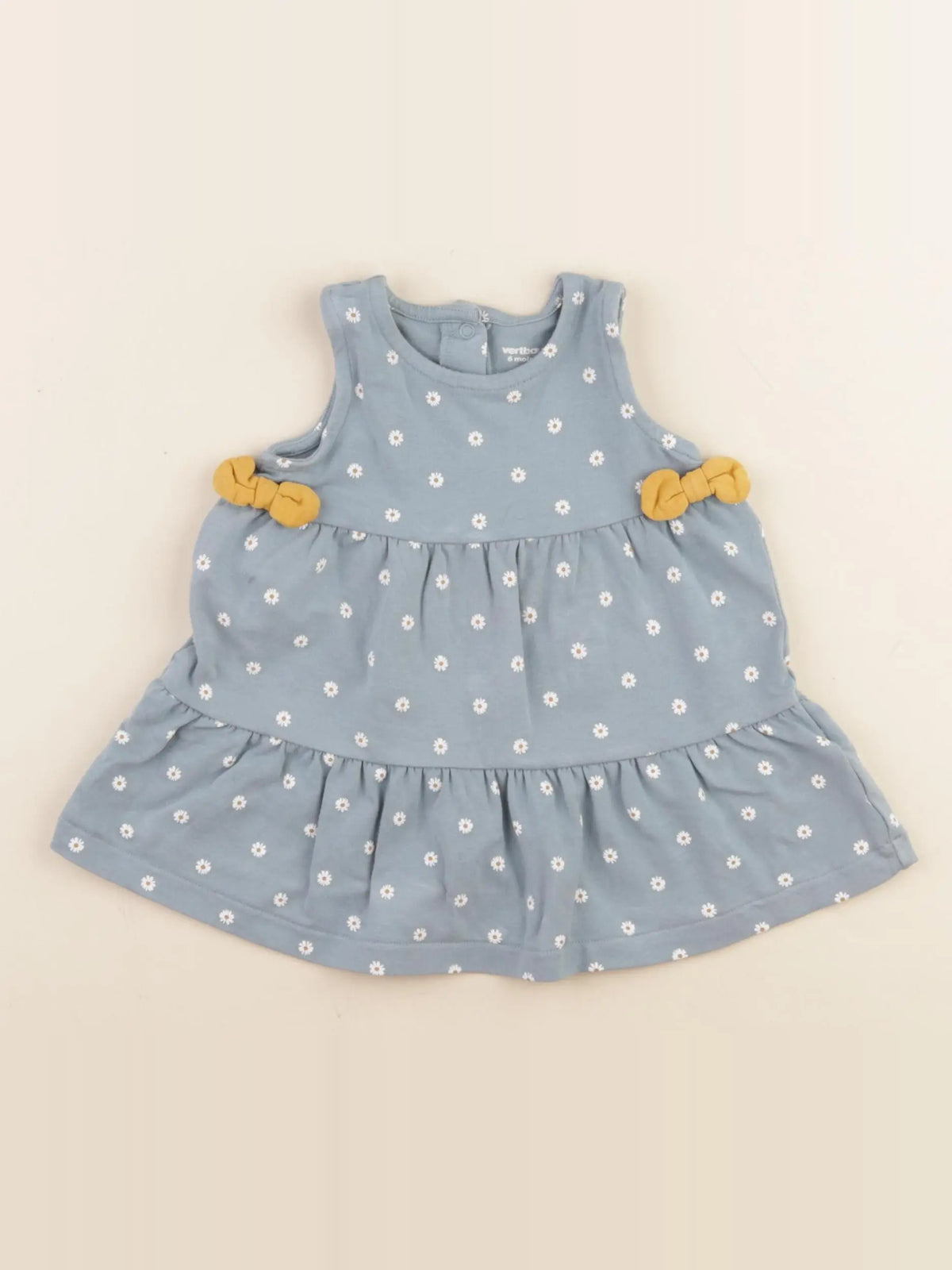Vertbaudet - robe bleu - 6 mois