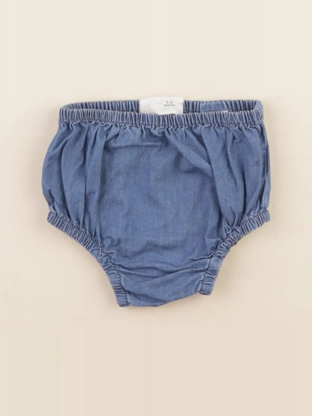 Zara - bloomer bleu - 1/3 mois