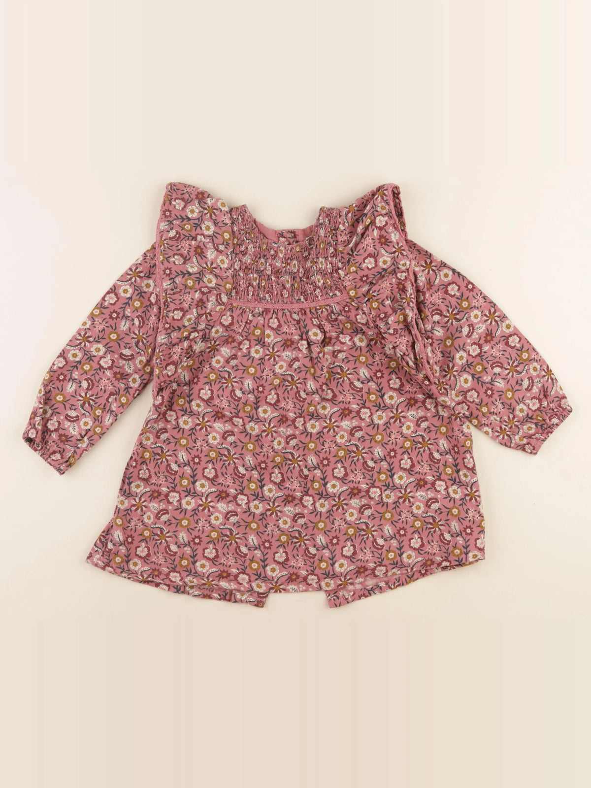Vertbaudet - robe multicolore - 3 ans