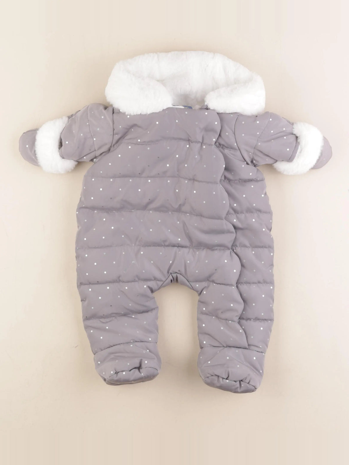 Jacadi - combi-pilote gris - 3 mois