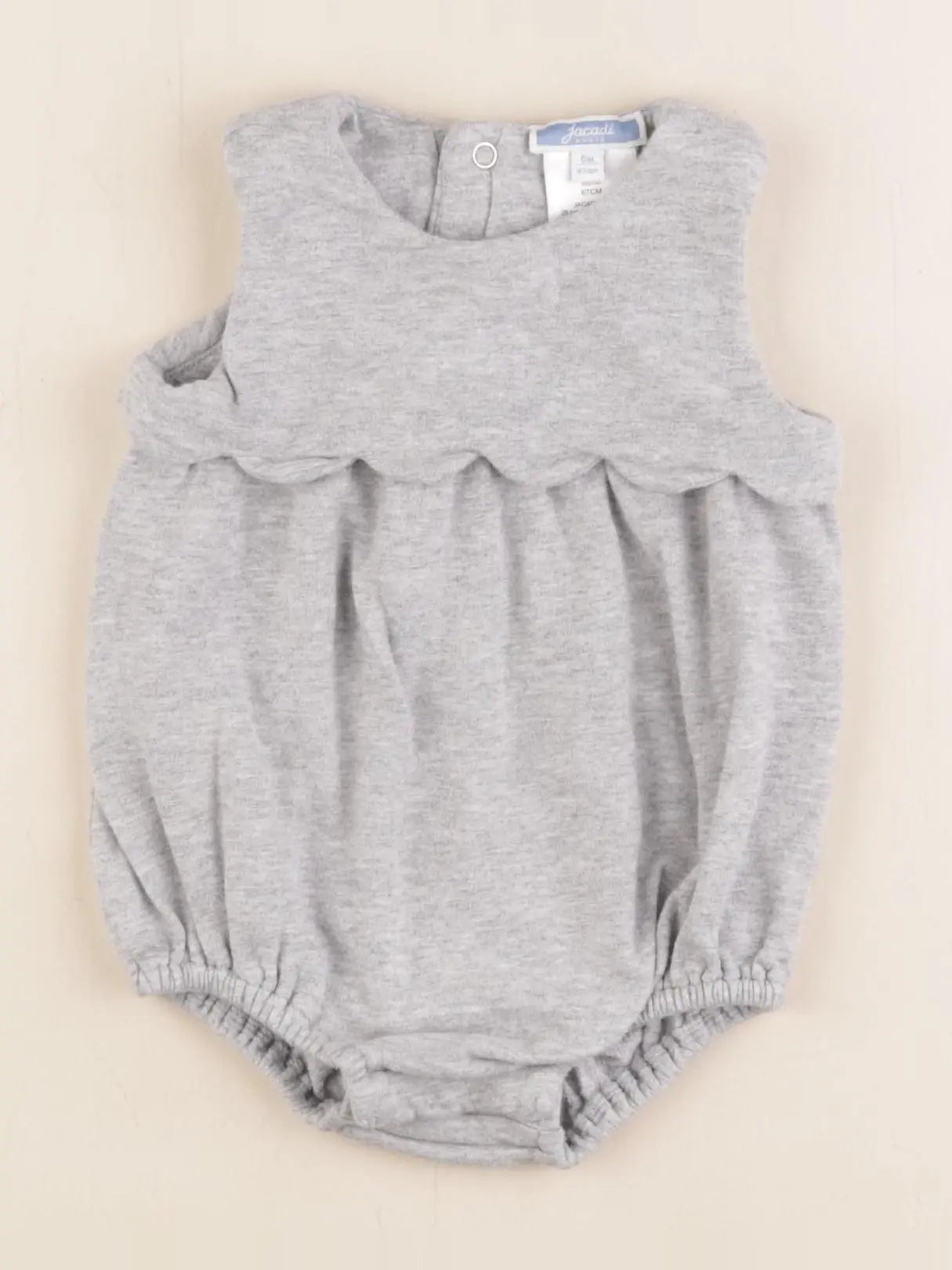 Jacadi - combinaison gris - 6 mois