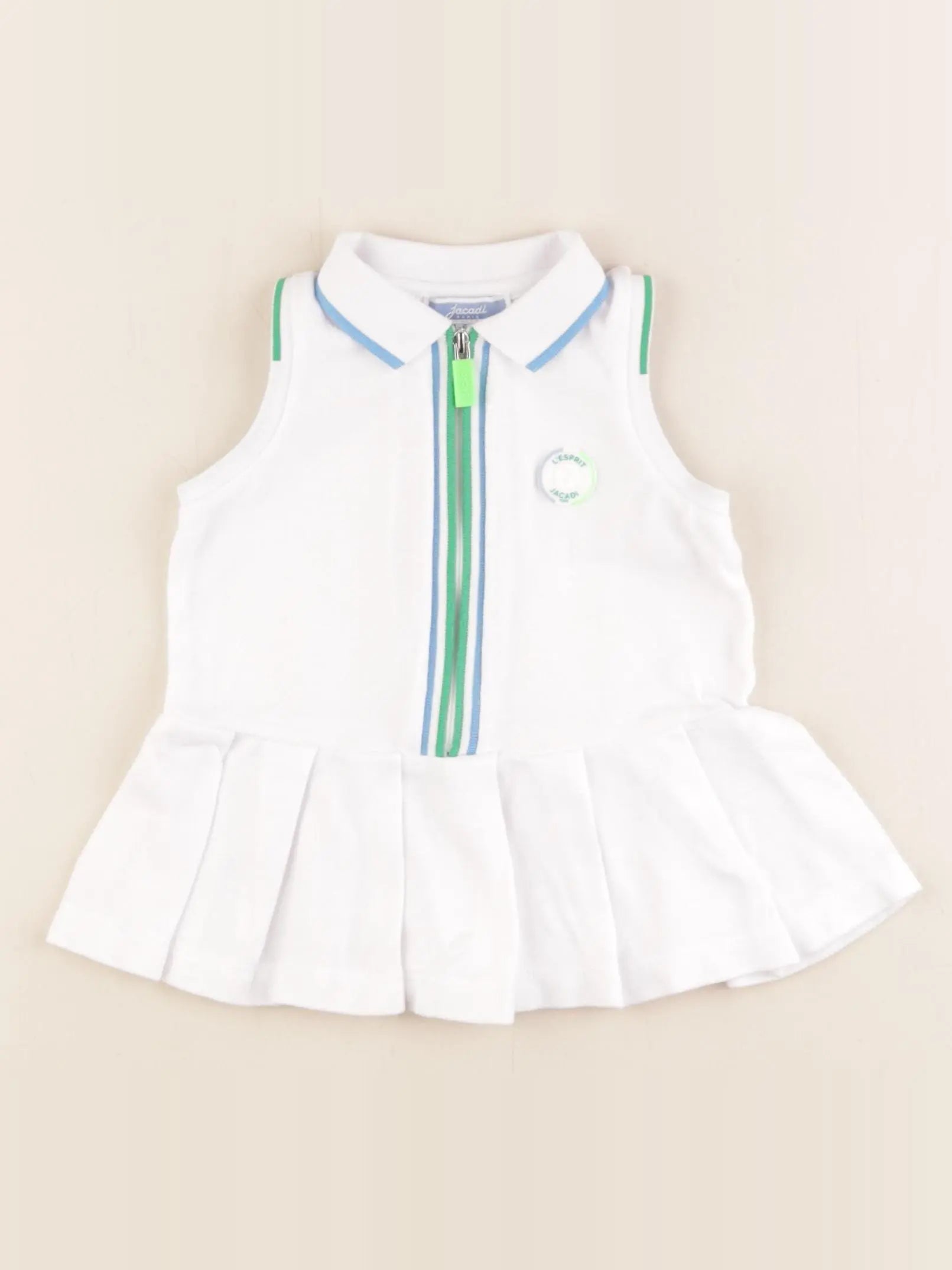 Jacadi - robe blanc - 6 mois