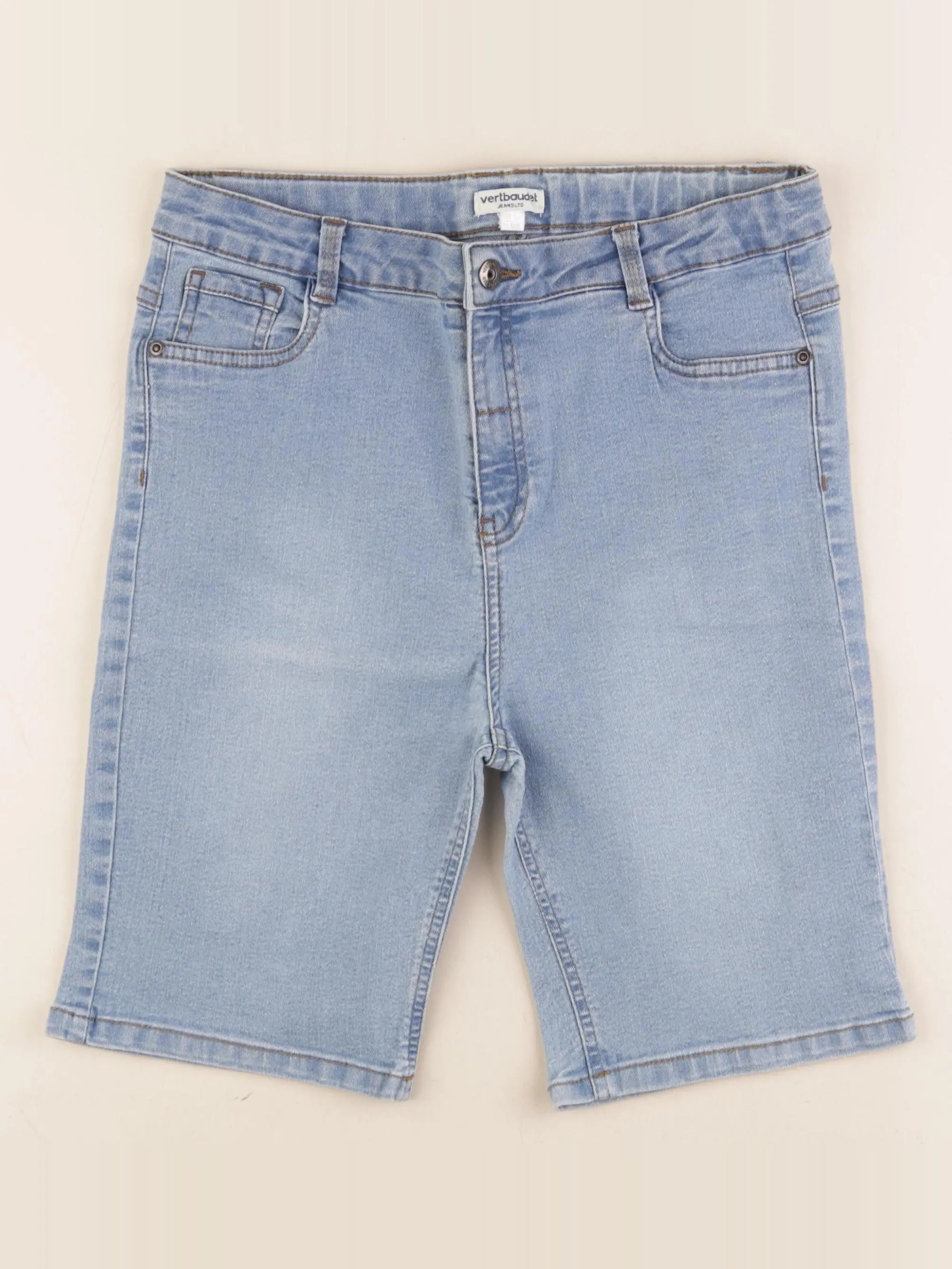 Vertbaudet - short bleu - 14 ans