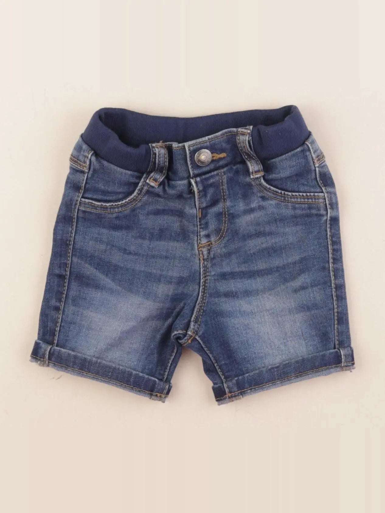 Tape à l'oeil - short bleu - 9 mois