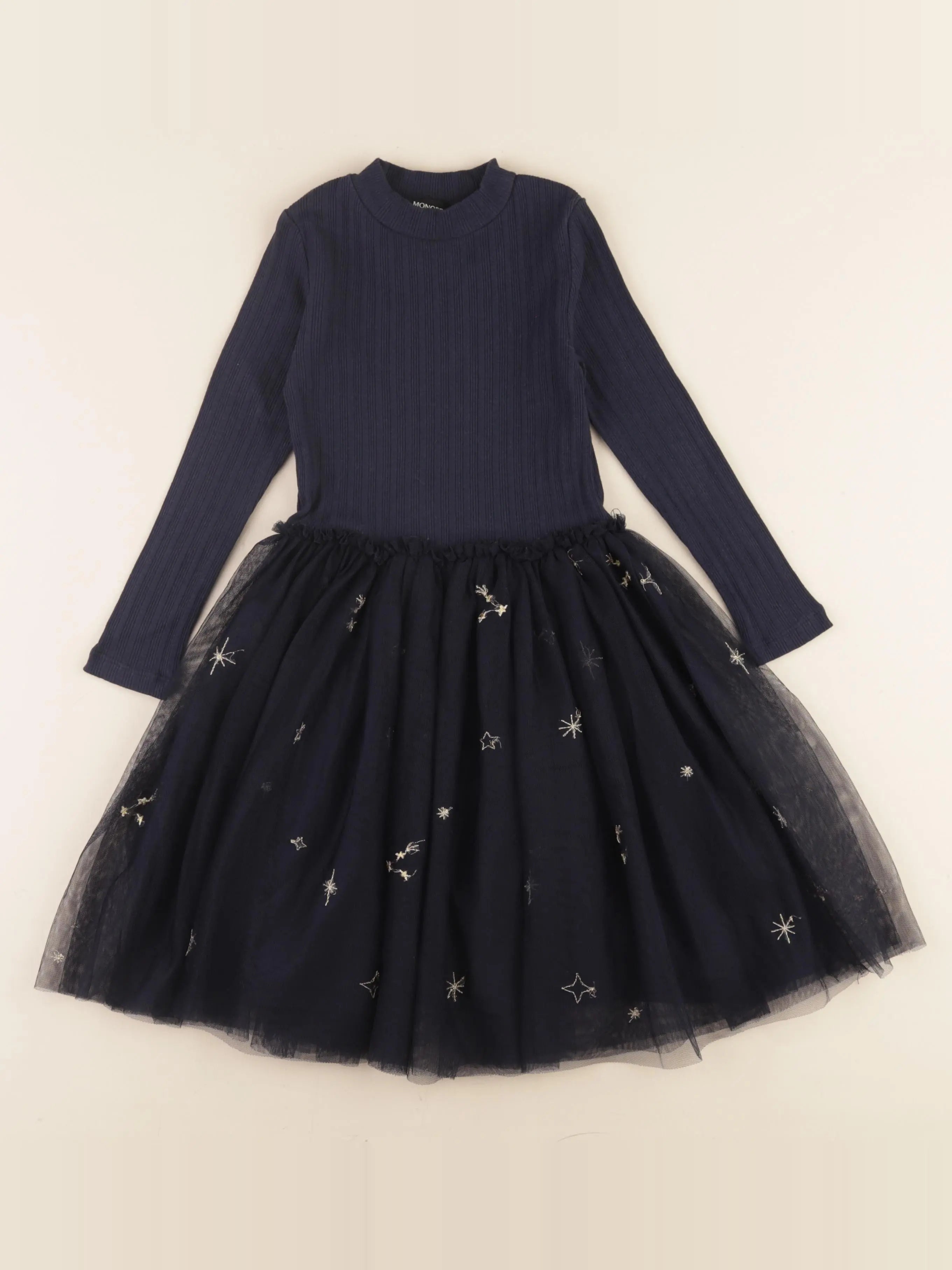 Monoprix - robe bleu - 4 ans