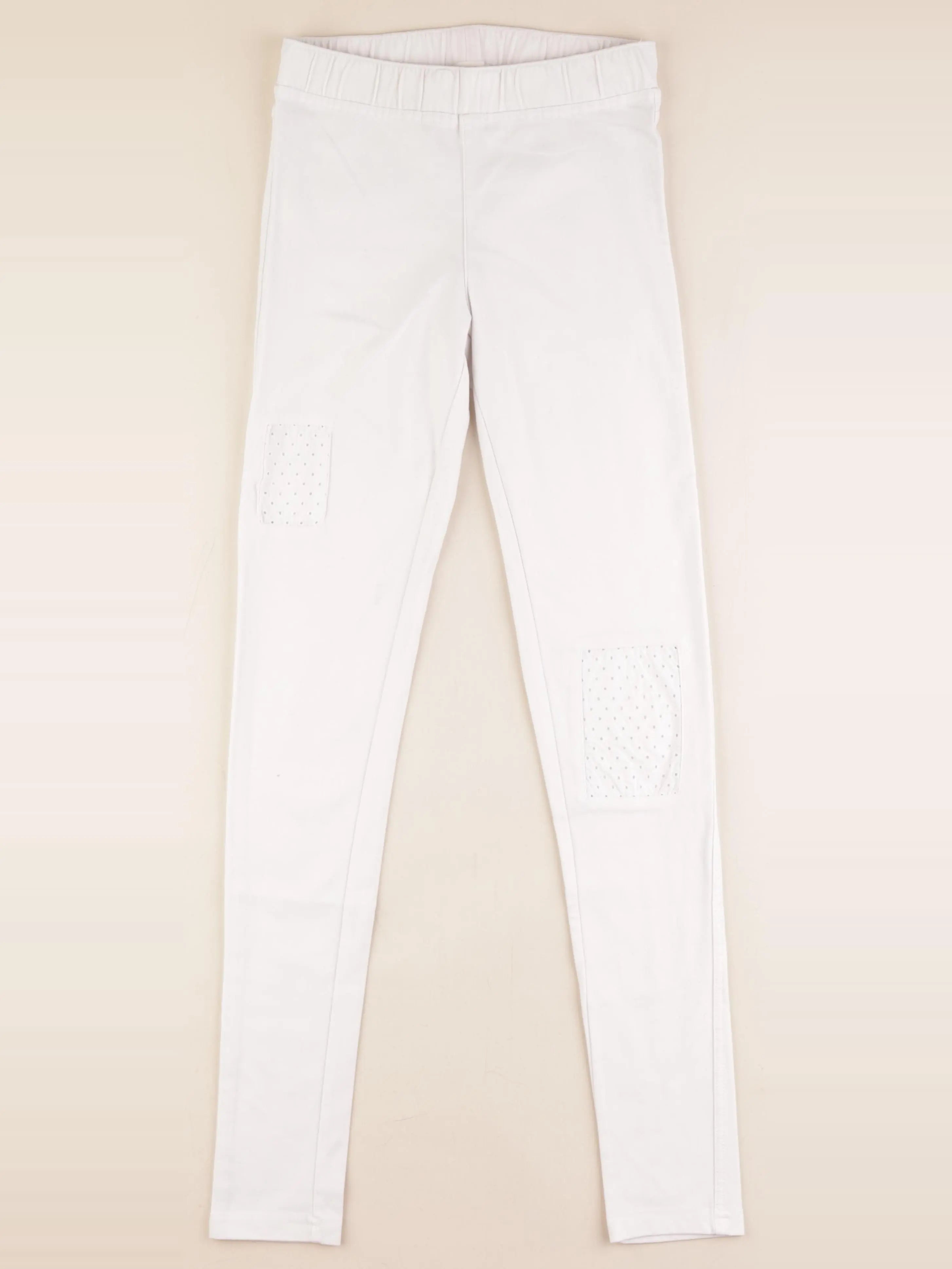 H&M - legging blanc - 13/14 ans