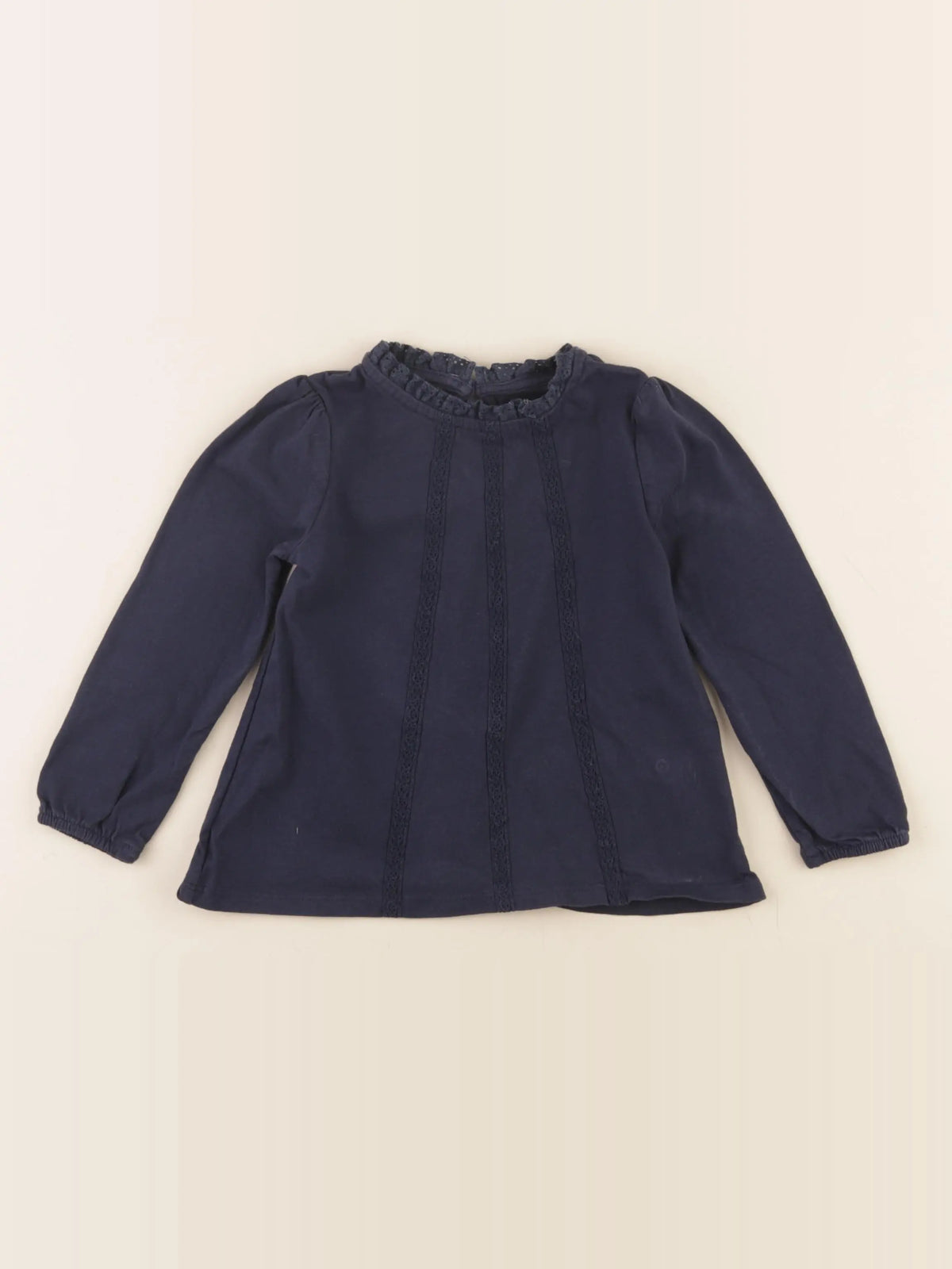 Vertbaudet - tee-shirt bleu - 3 ans
