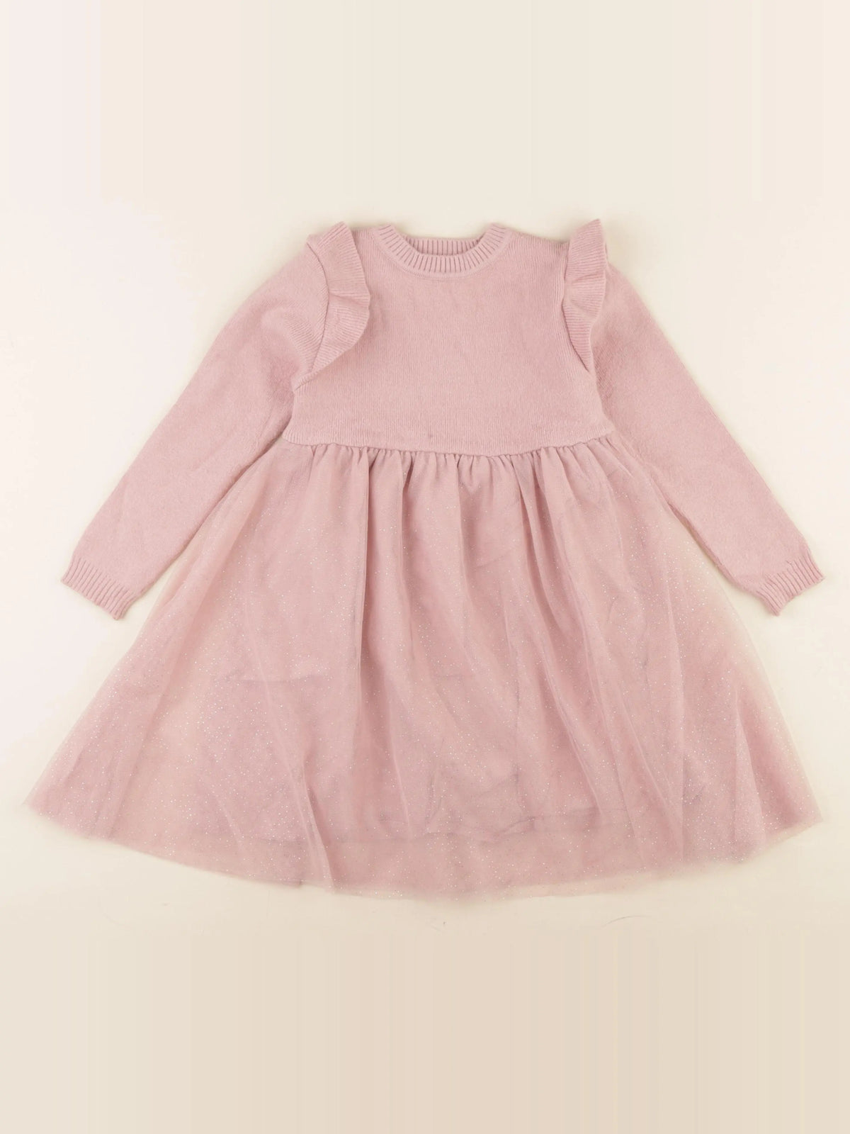 Vertbaudet - robe rose - 4 ans