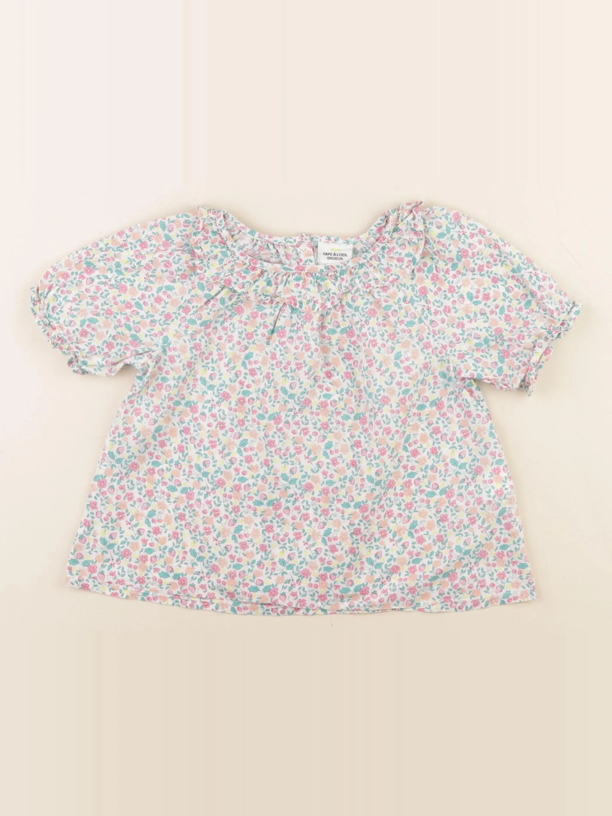 Tape à l'oeil - blouse multicolore - 18 mois