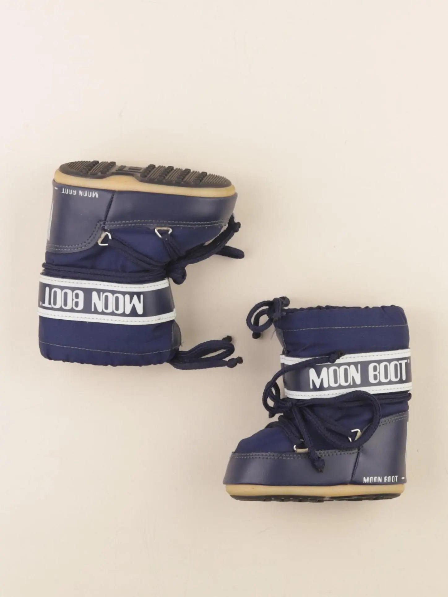 Moon Boots - boots ski bleu - pointure 19/22