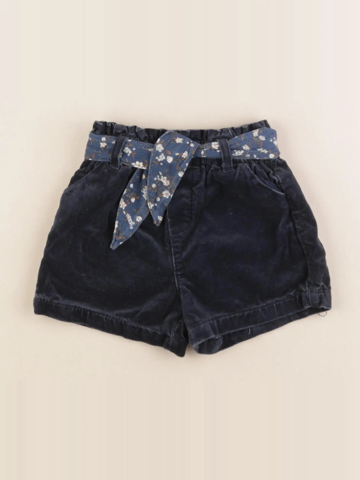 Vertbaudet - short bleu - 24 mois
