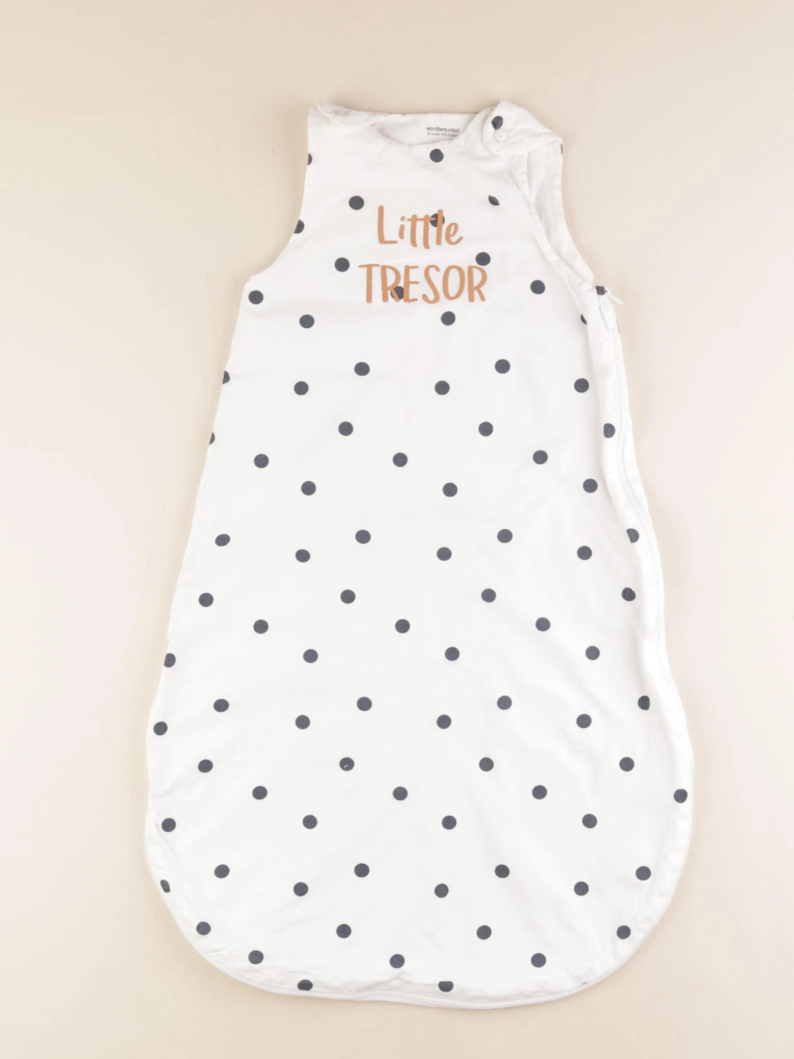 Vertbaudet - gigoteuse TOG 1 blanc - 6/18 mois