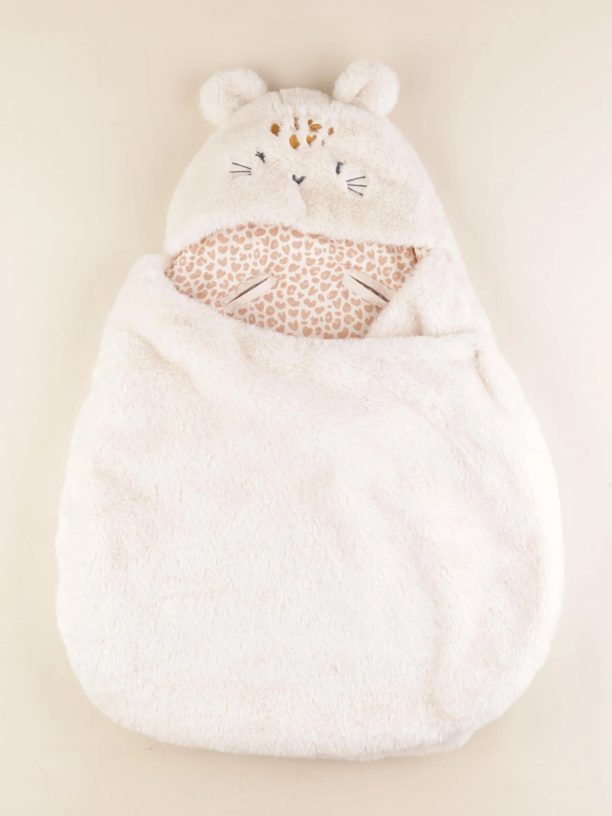 Vertbaudet - nid d'ange beige - 0/6 mois