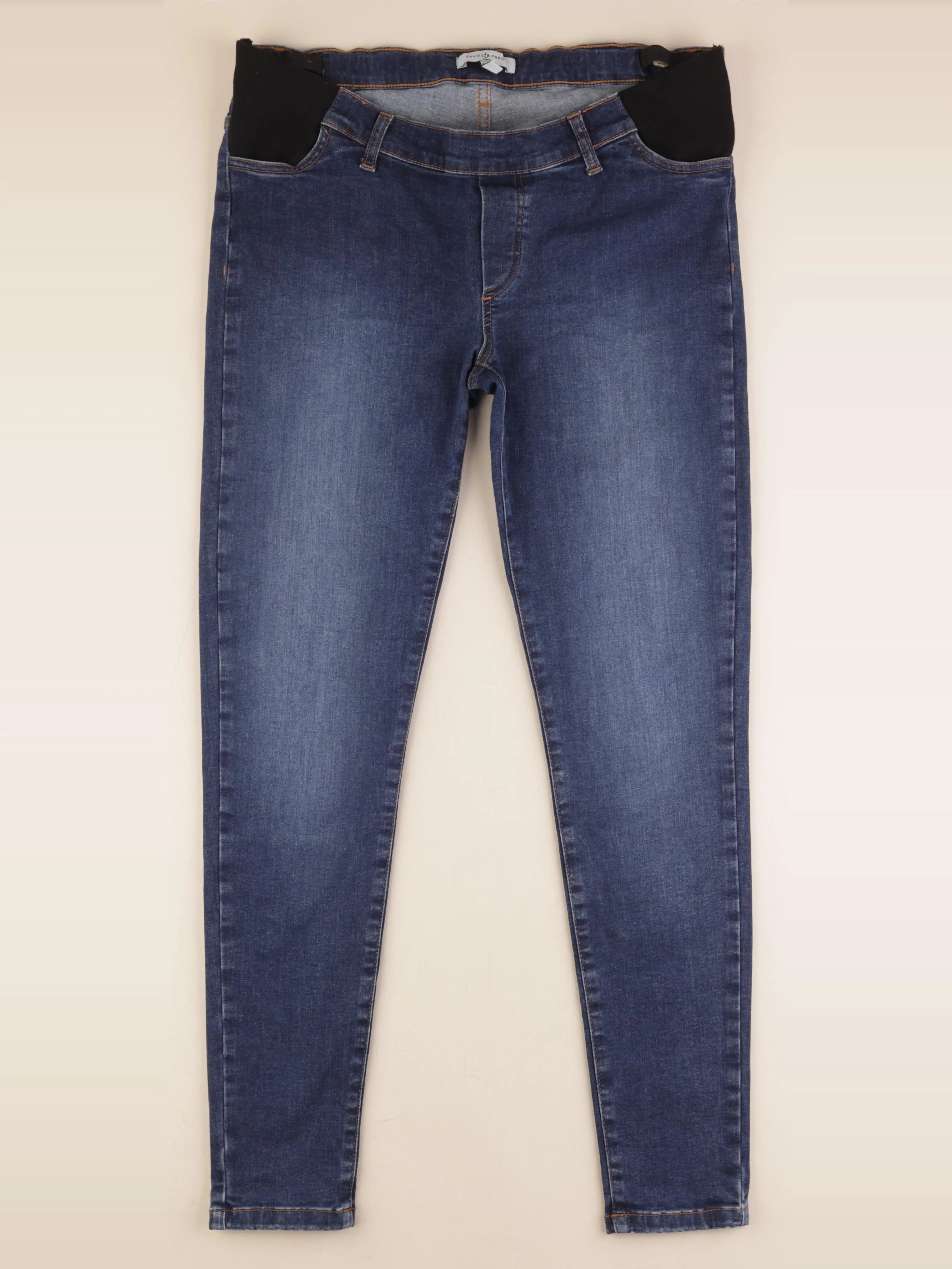 Envie de fraise - jean grossesse bleu - 40