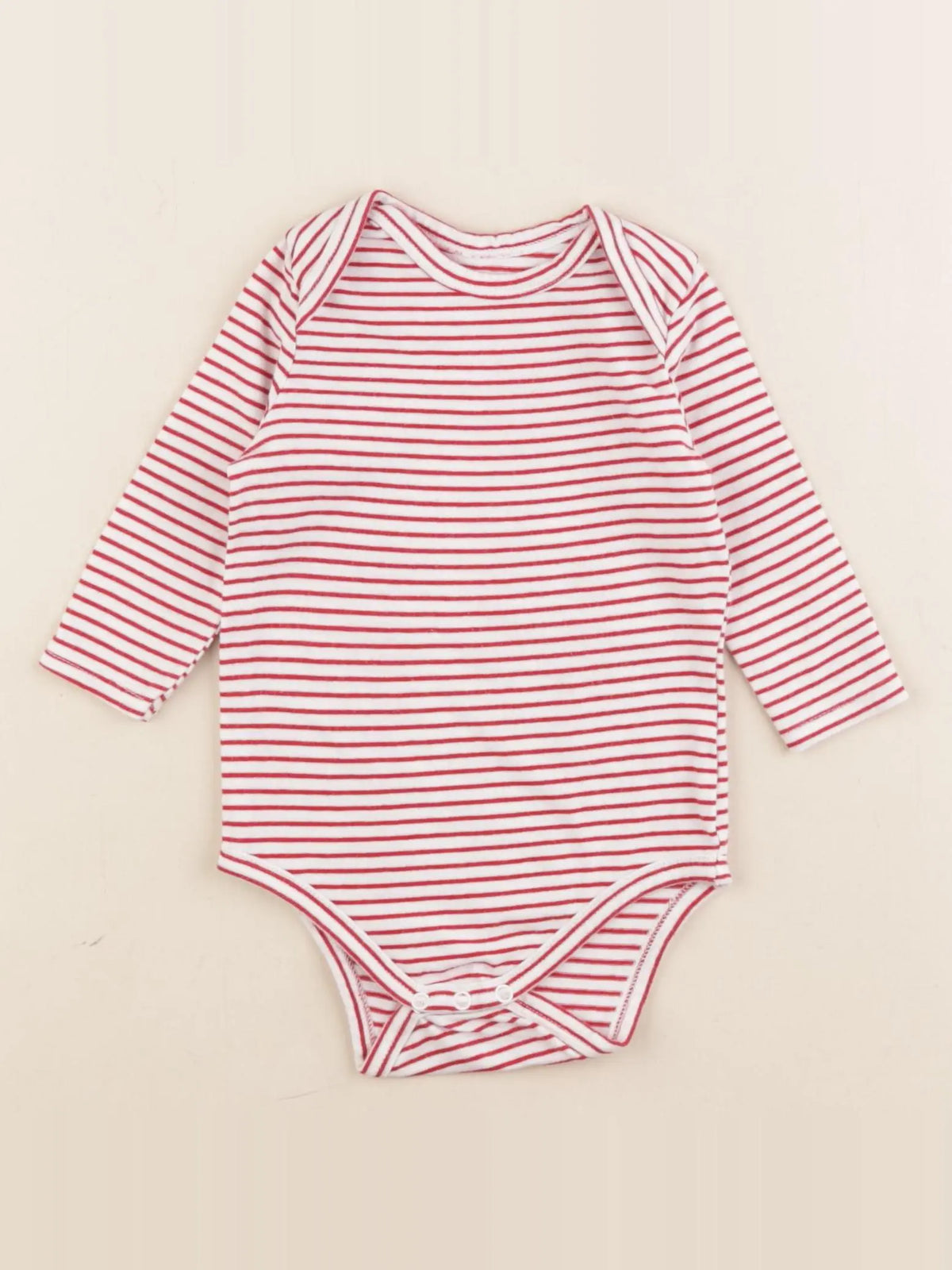 Tape à l'oeil - body rouge - 6 mois