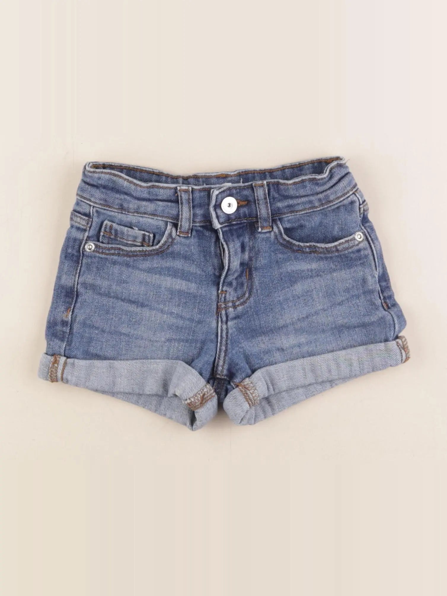 Vertbaudet - short bleu - 4 ans