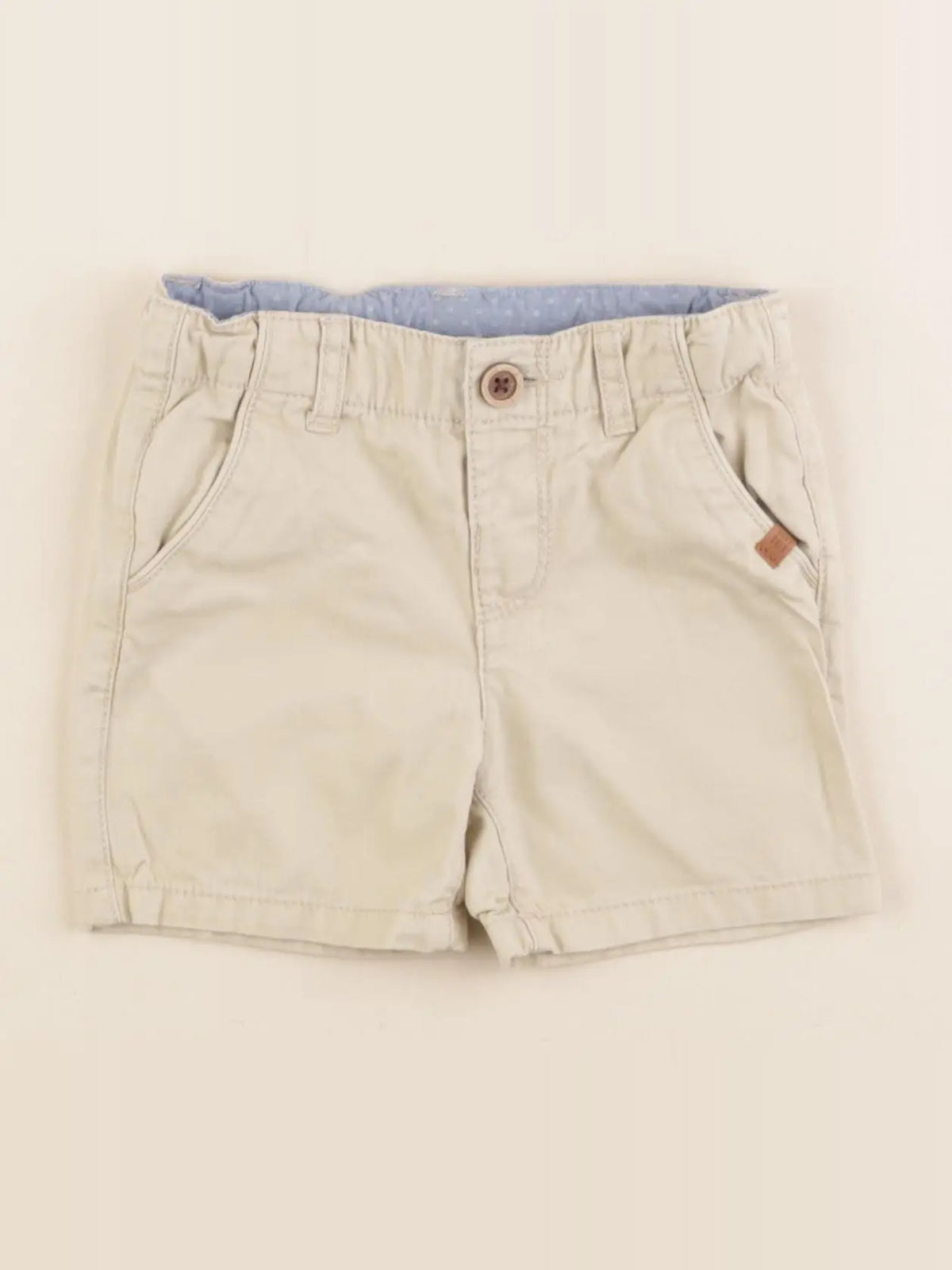Zara - short gris - 3/6 mois