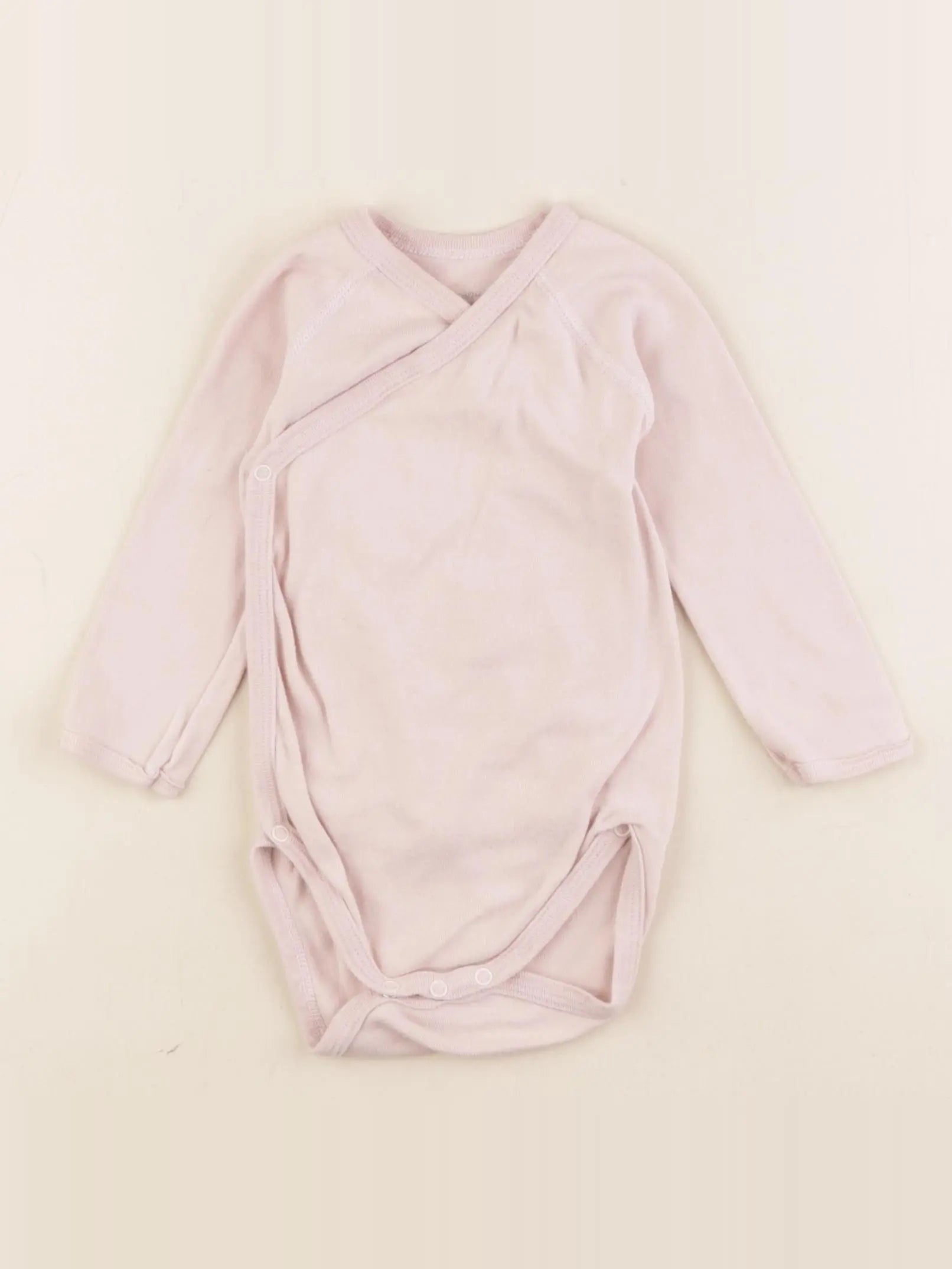 Petit Bateau - body rose - 12 mois