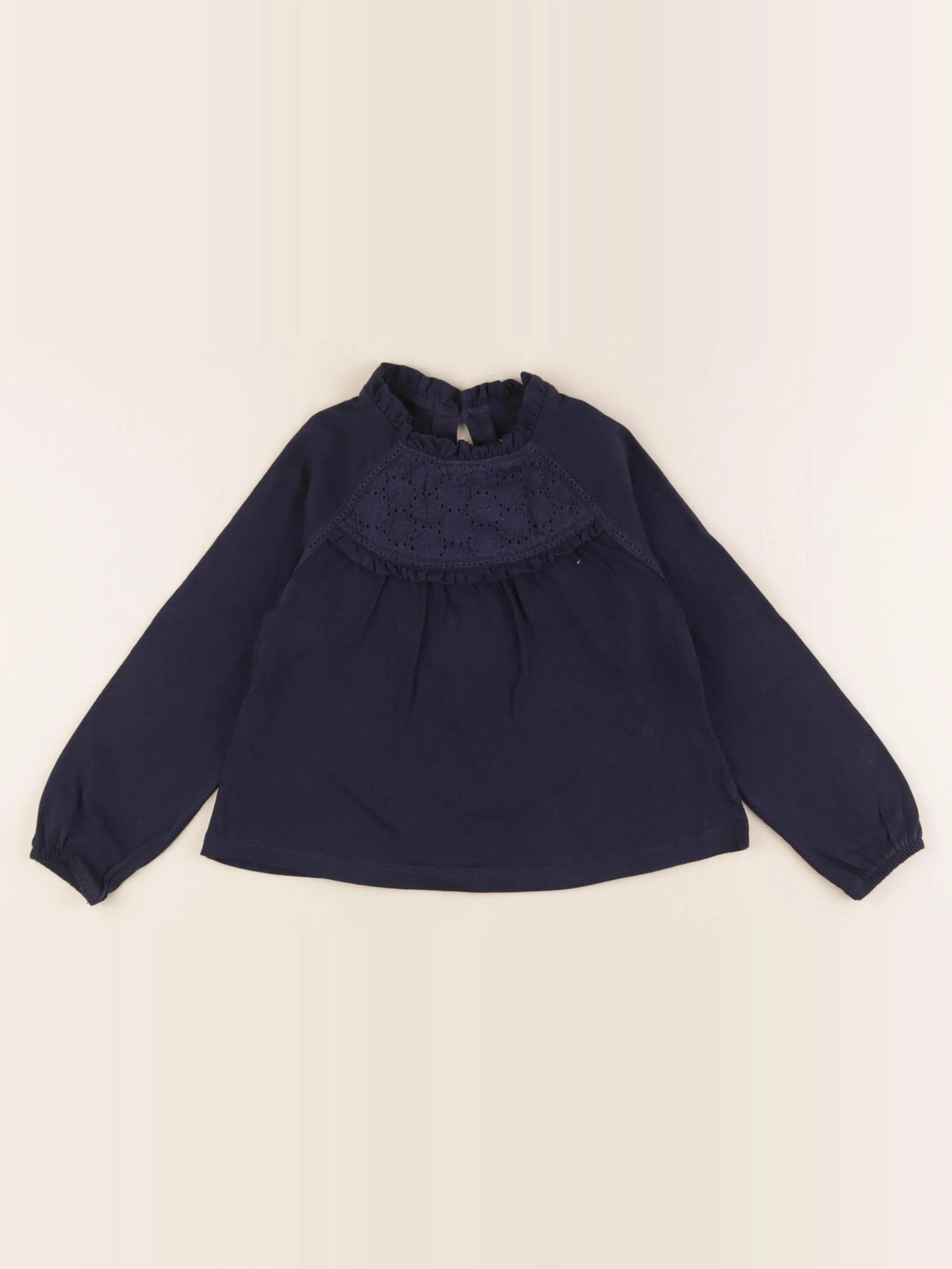 Vertbaudet - tee-shirt bleu - 4 ans