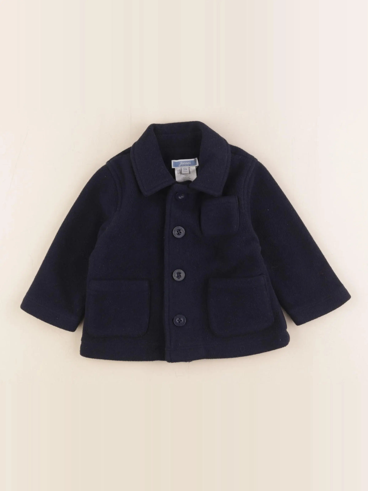 Jacadi - veste bleu - 12 mois