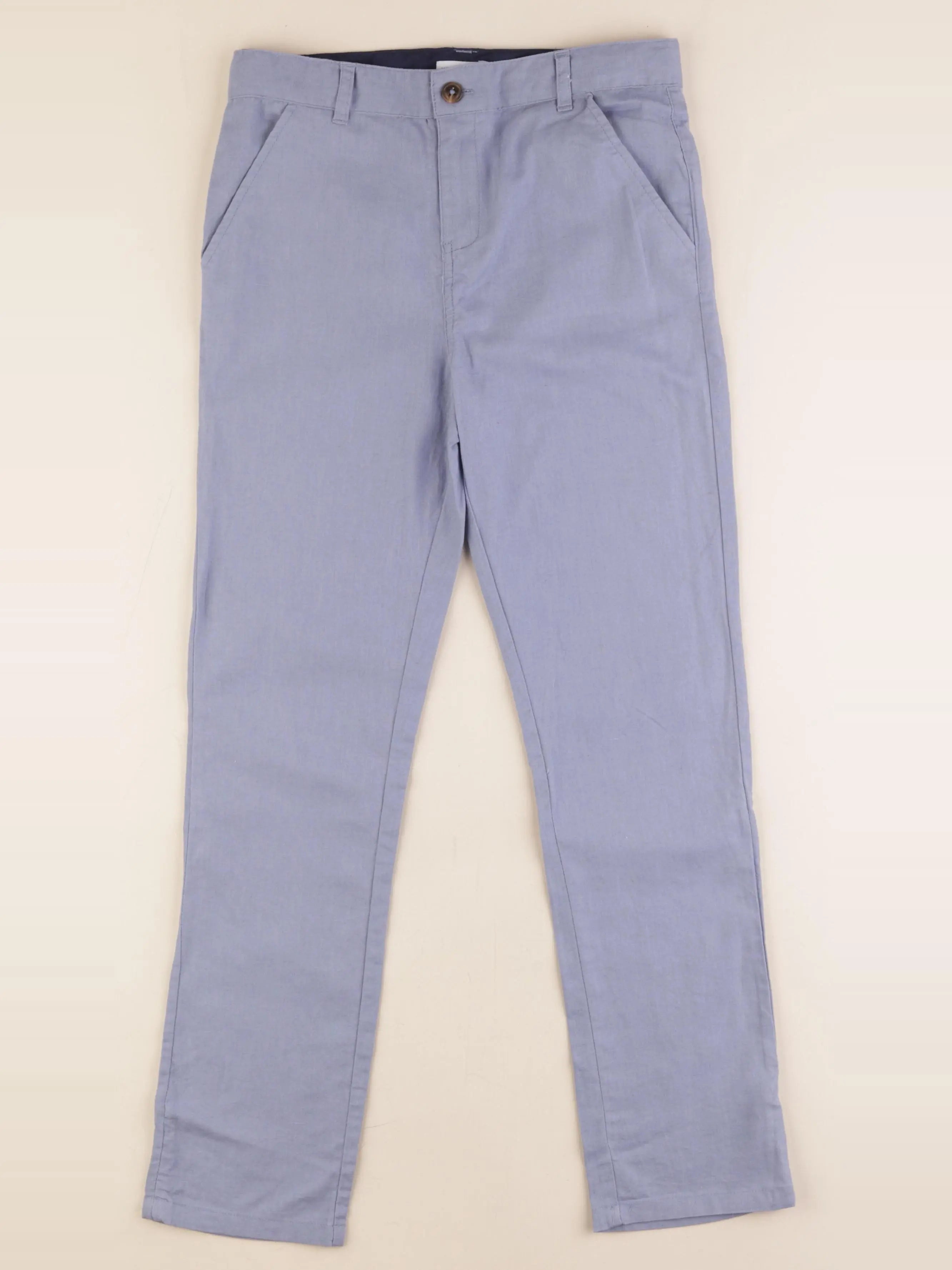 Vertbaudet - pantalon bleu - 10 ans