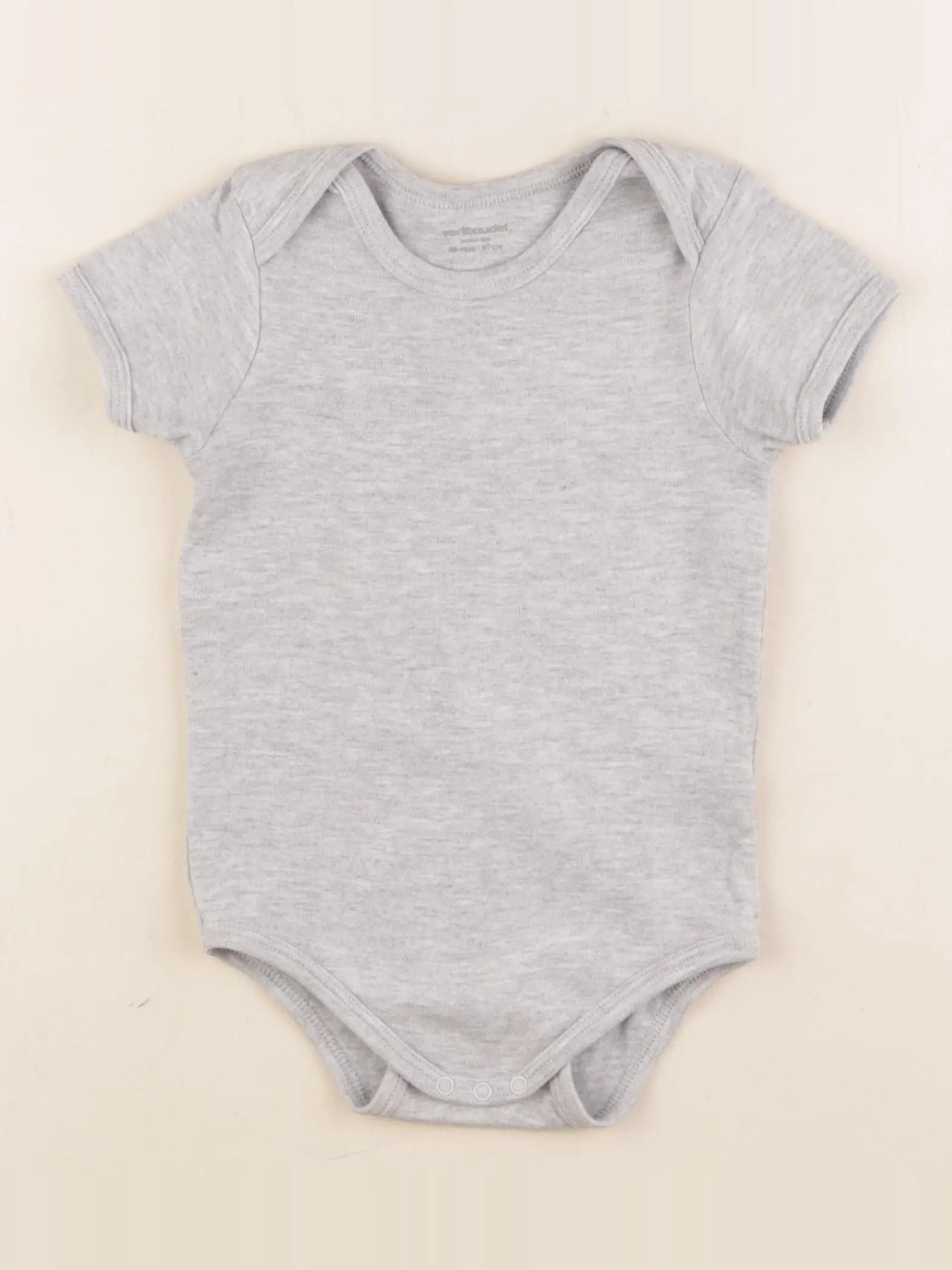 Vertbaudet - body gris - 36 mois