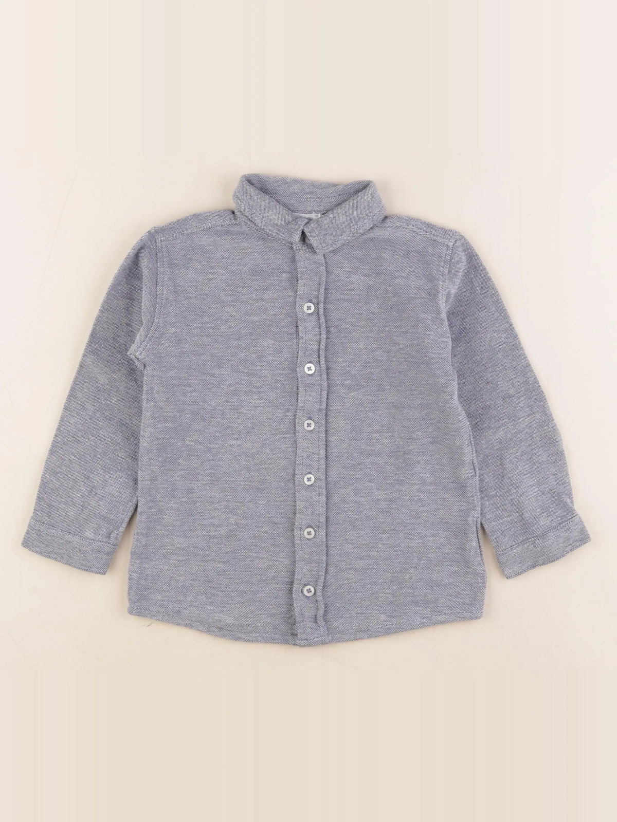 Boutchou - chemise bleu - 36 mois