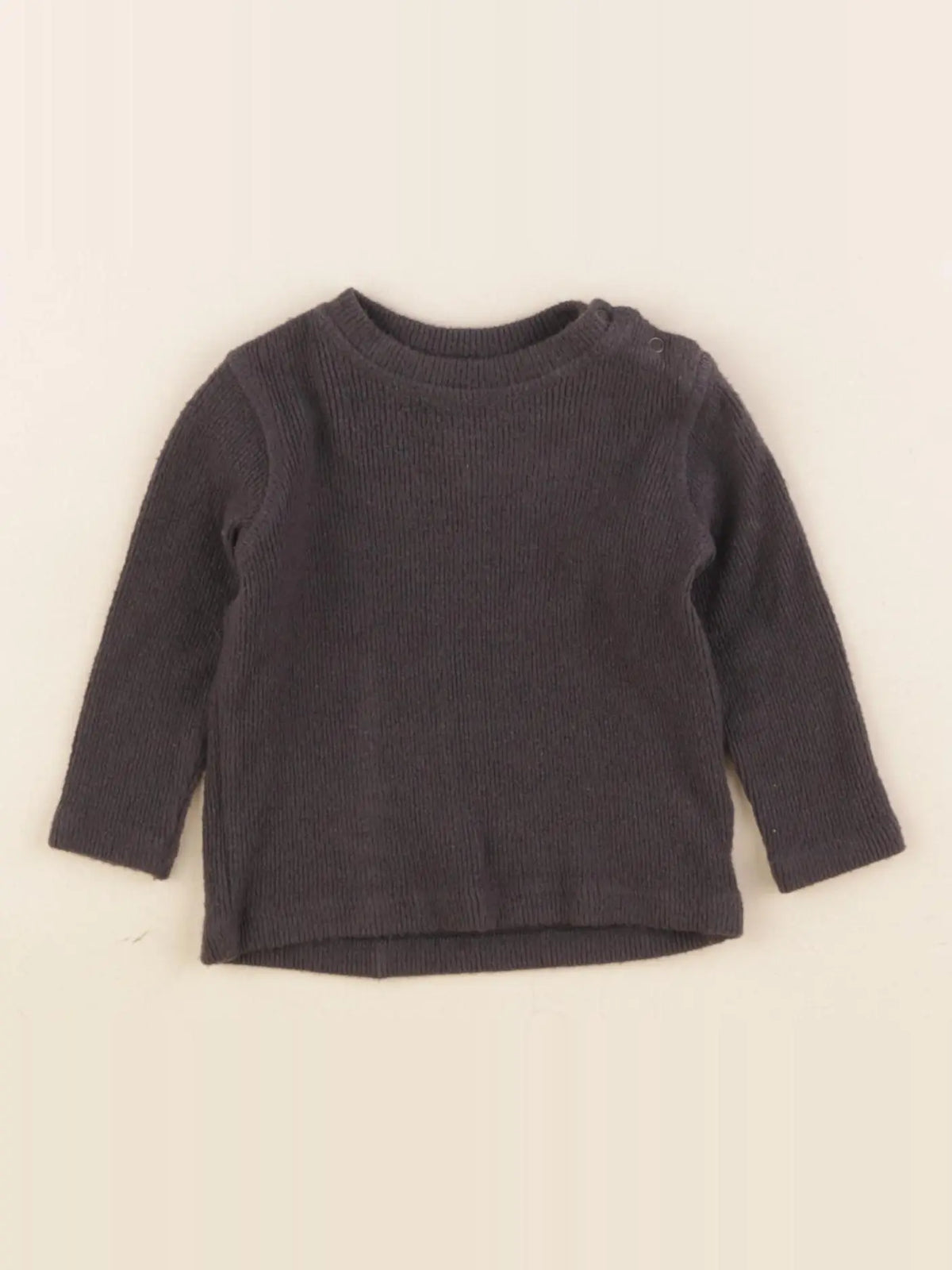 Bonton - pull gris - 6 mois