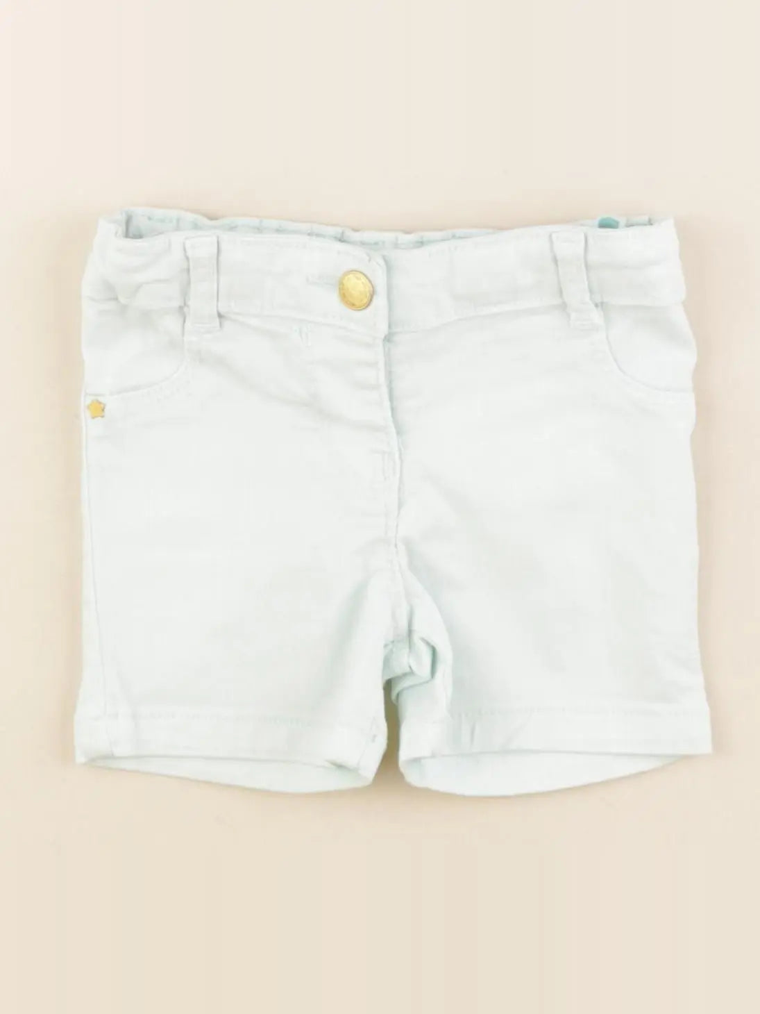 Tape à l'oeil - short bleu - 6 mois