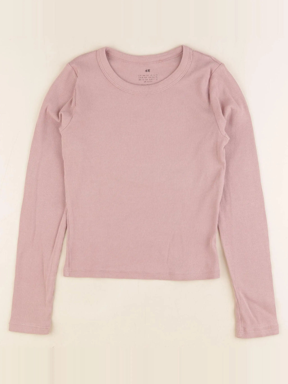 H&M - tee-shirt rose - 10/12 ans