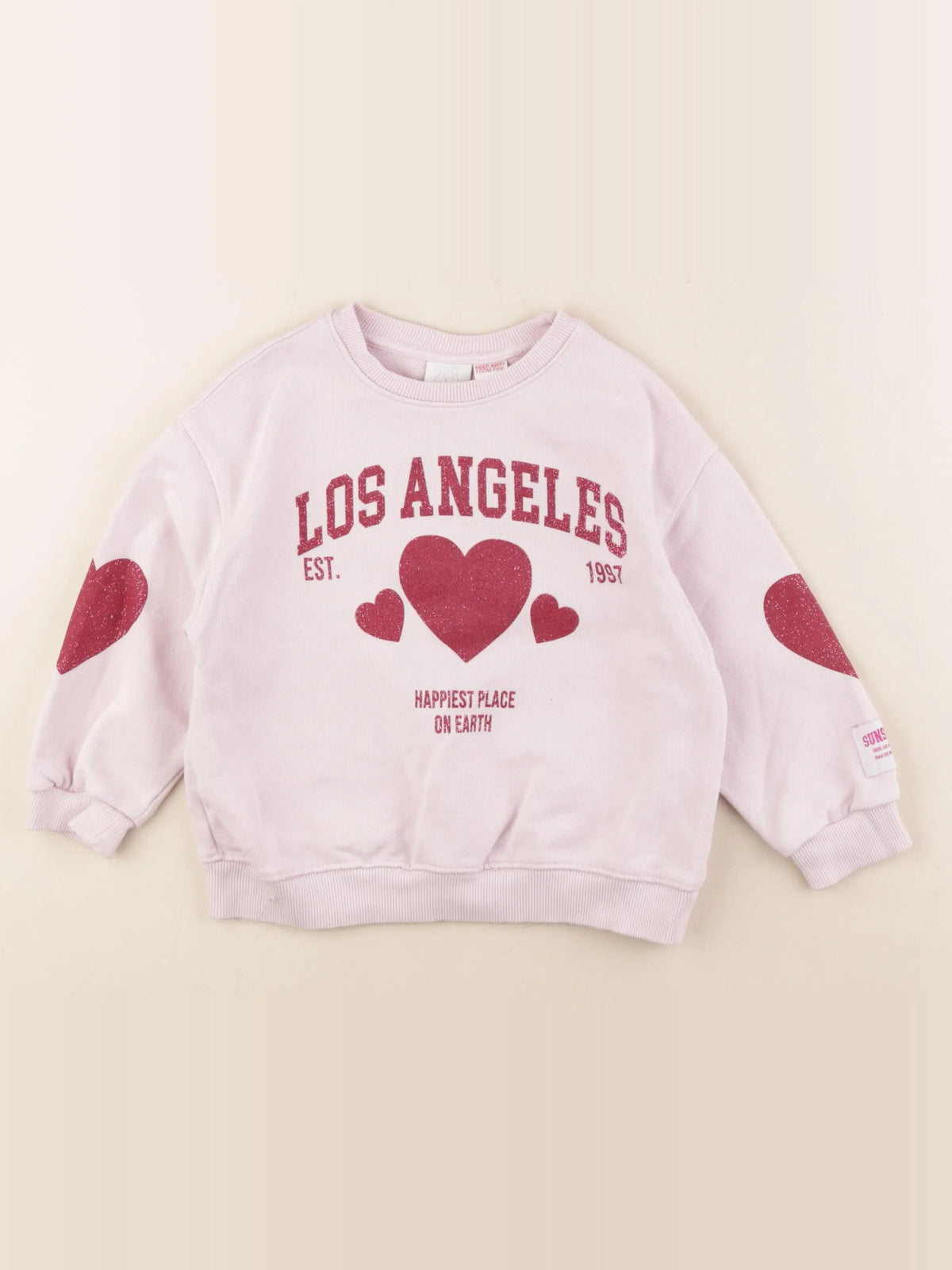Zara - sweat rose - 5 ans