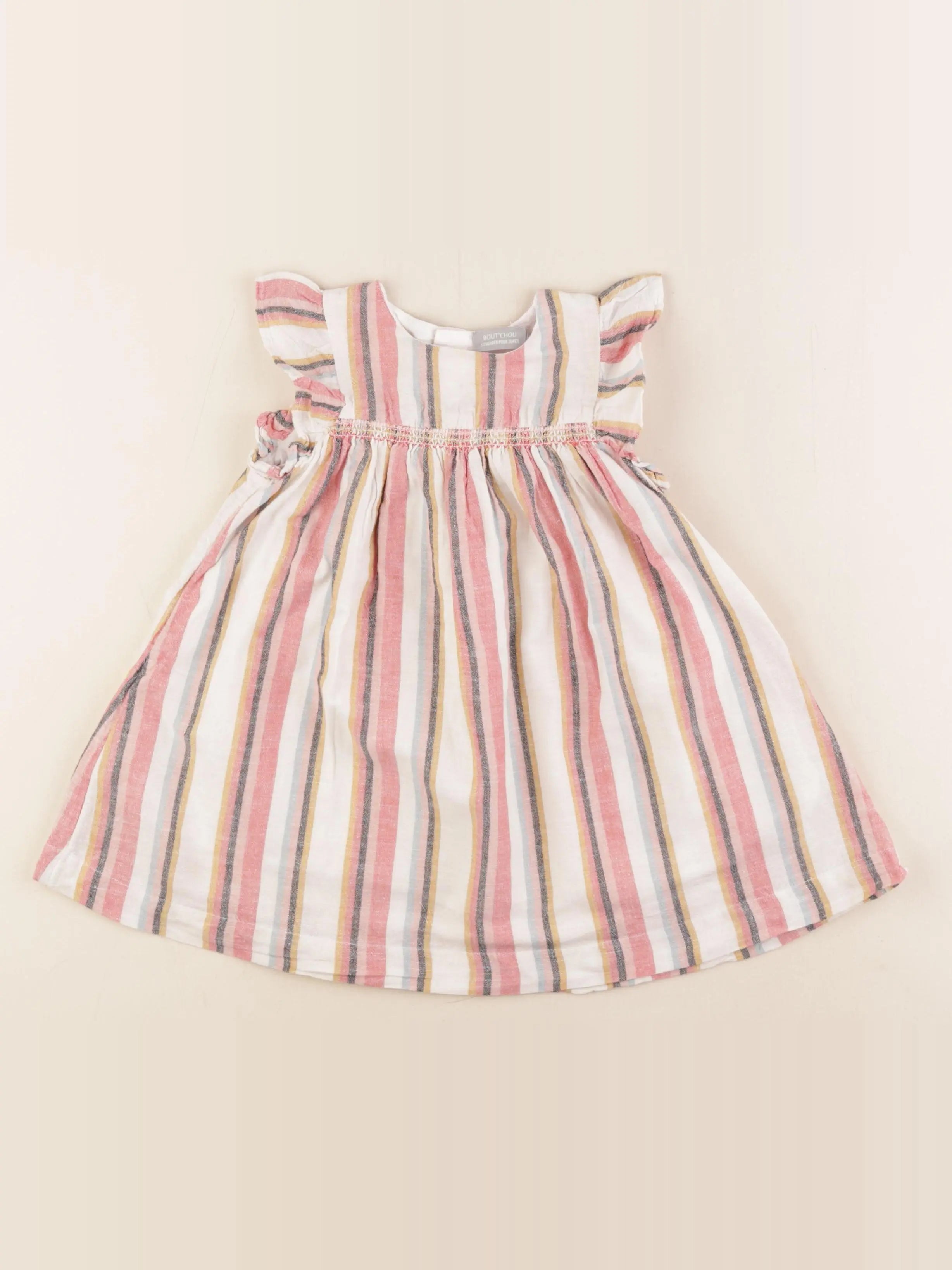 Boutchou - robe multicolore - 18 mois