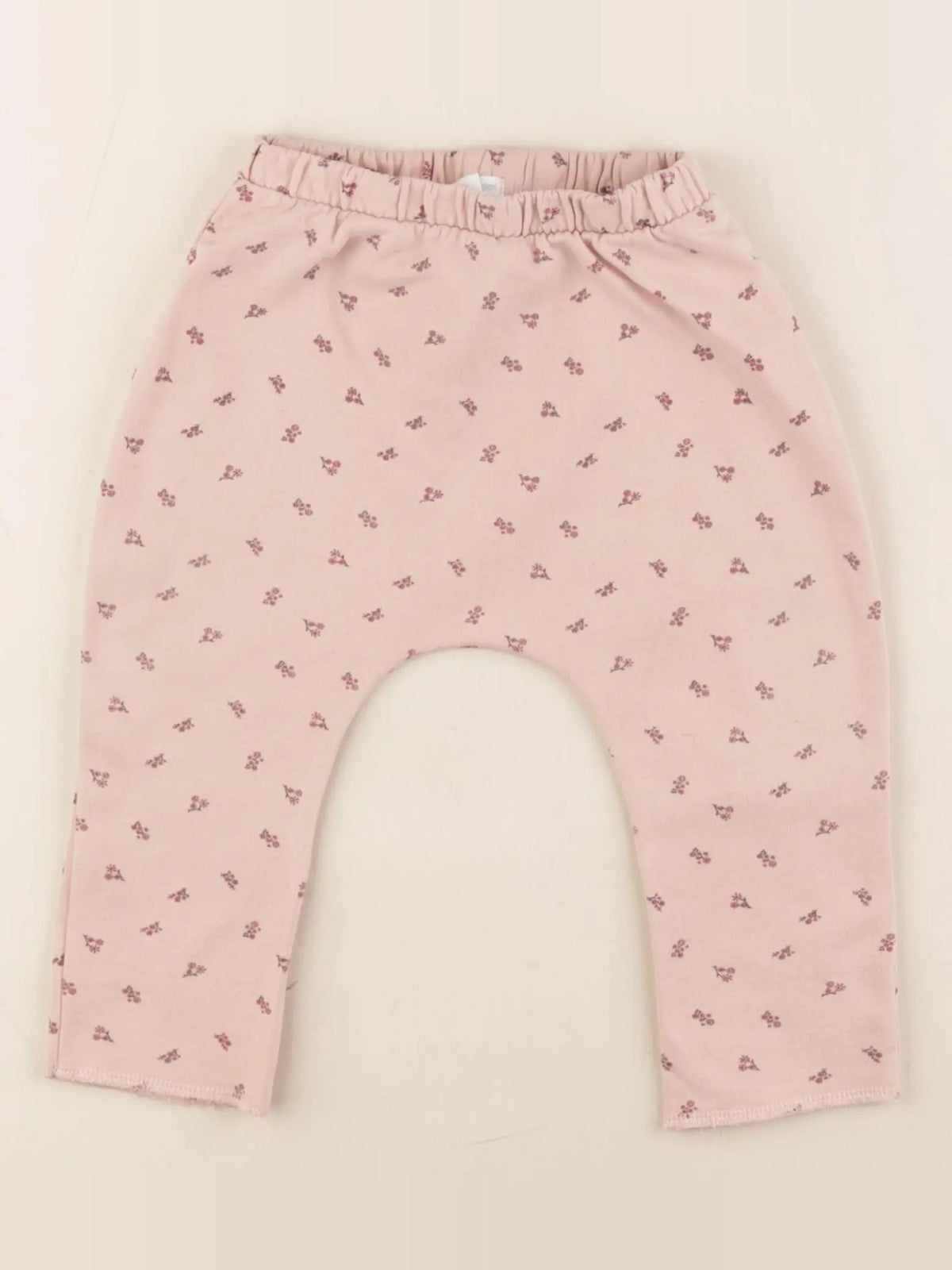 Vertbaudet - sarouel rose - 9 mois