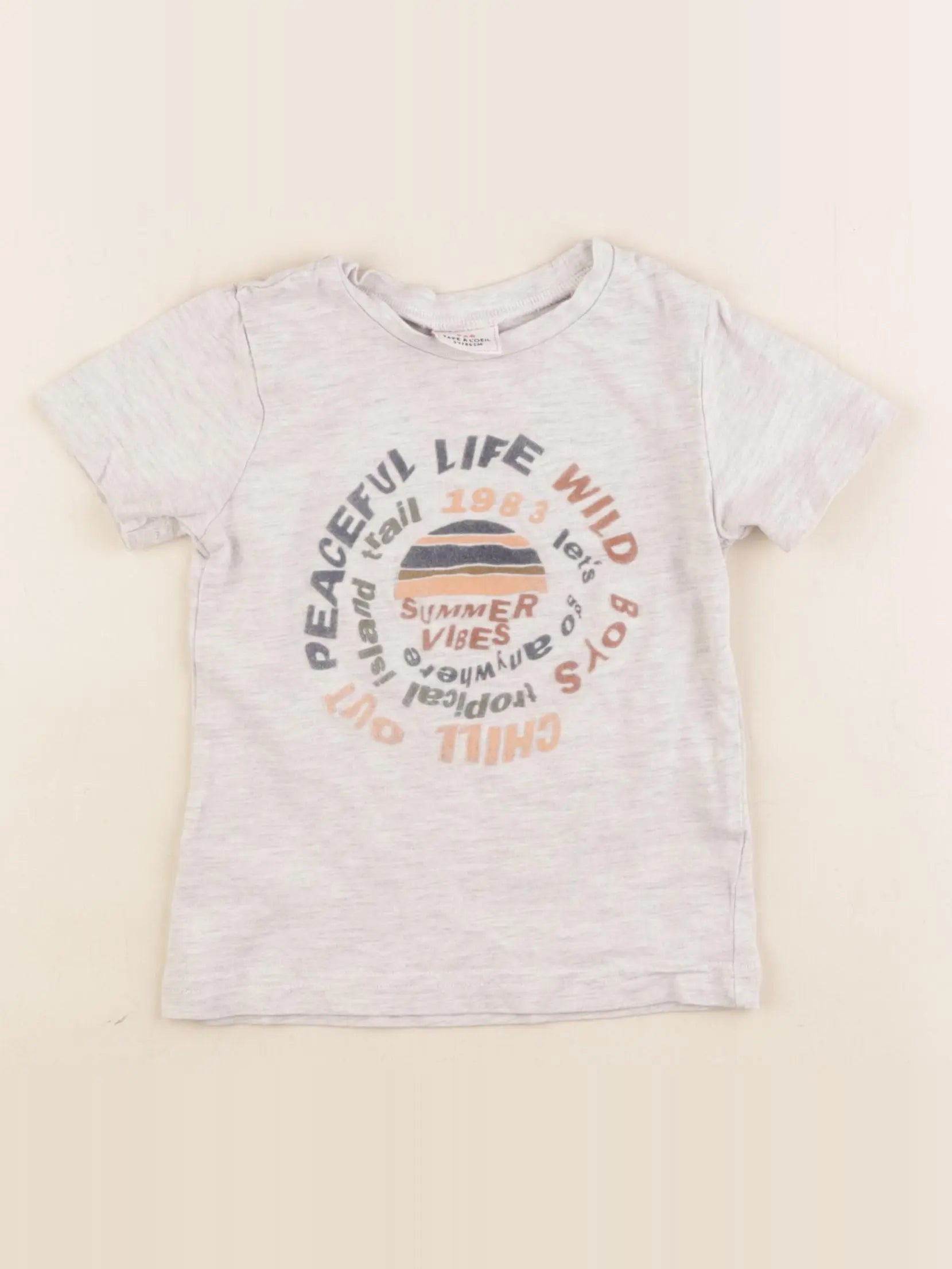 Tape à l'oeil - tee-shirt gris - 2 ans