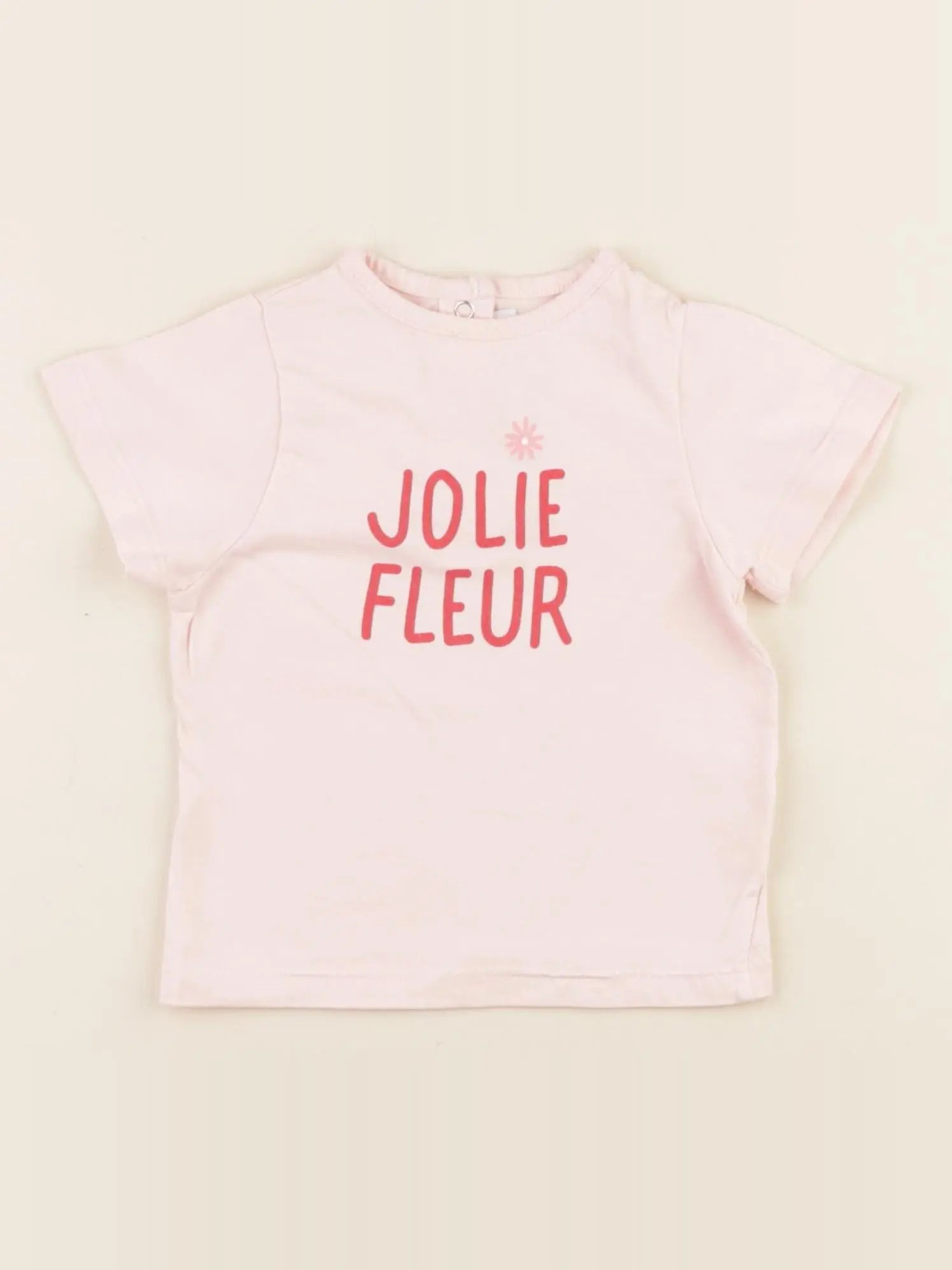 Cadet Rousselle - tee-shirt rose - 6 mois