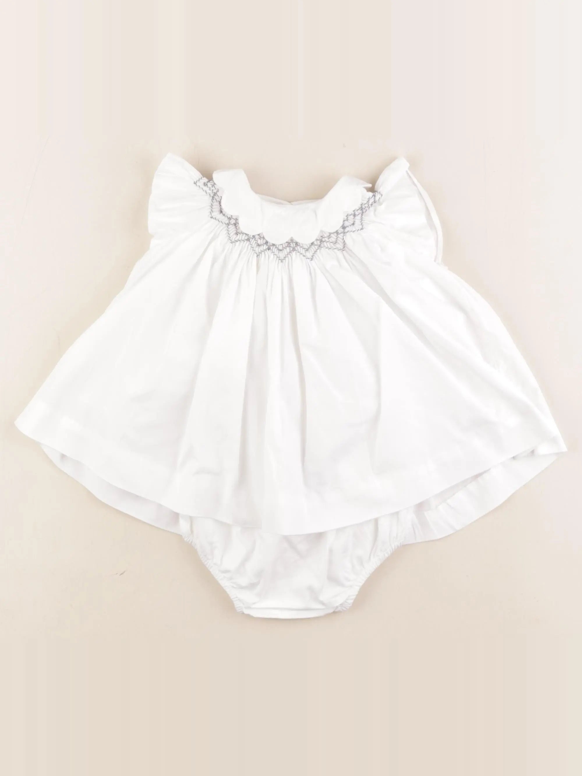 Jacadi - robe blanc - 3 mois