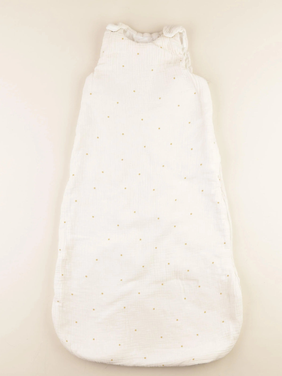 Cyrillus - gigoteuse beige, or - 0/12 mois