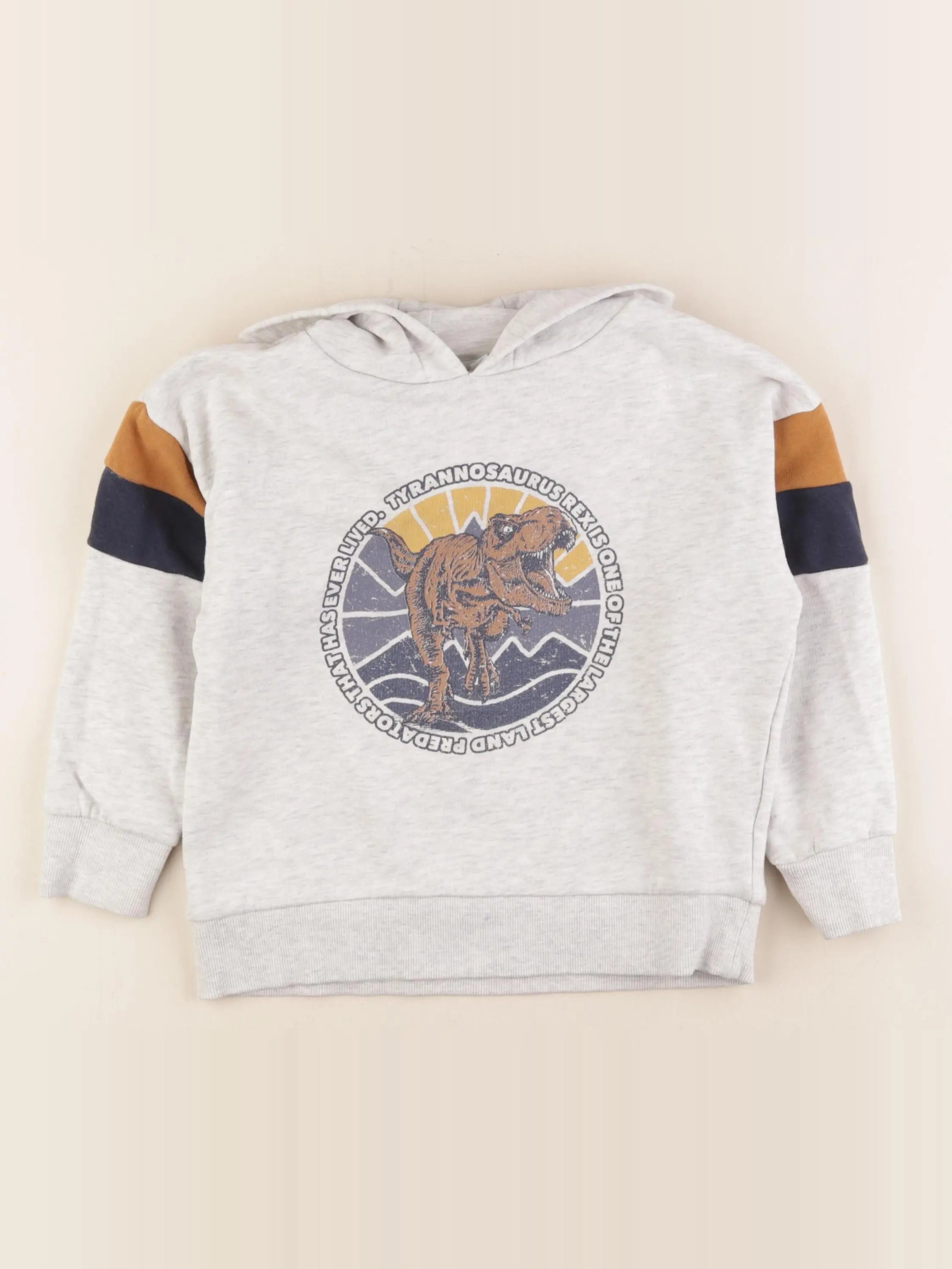 Vertbaudet - sweat gris - 6 ans