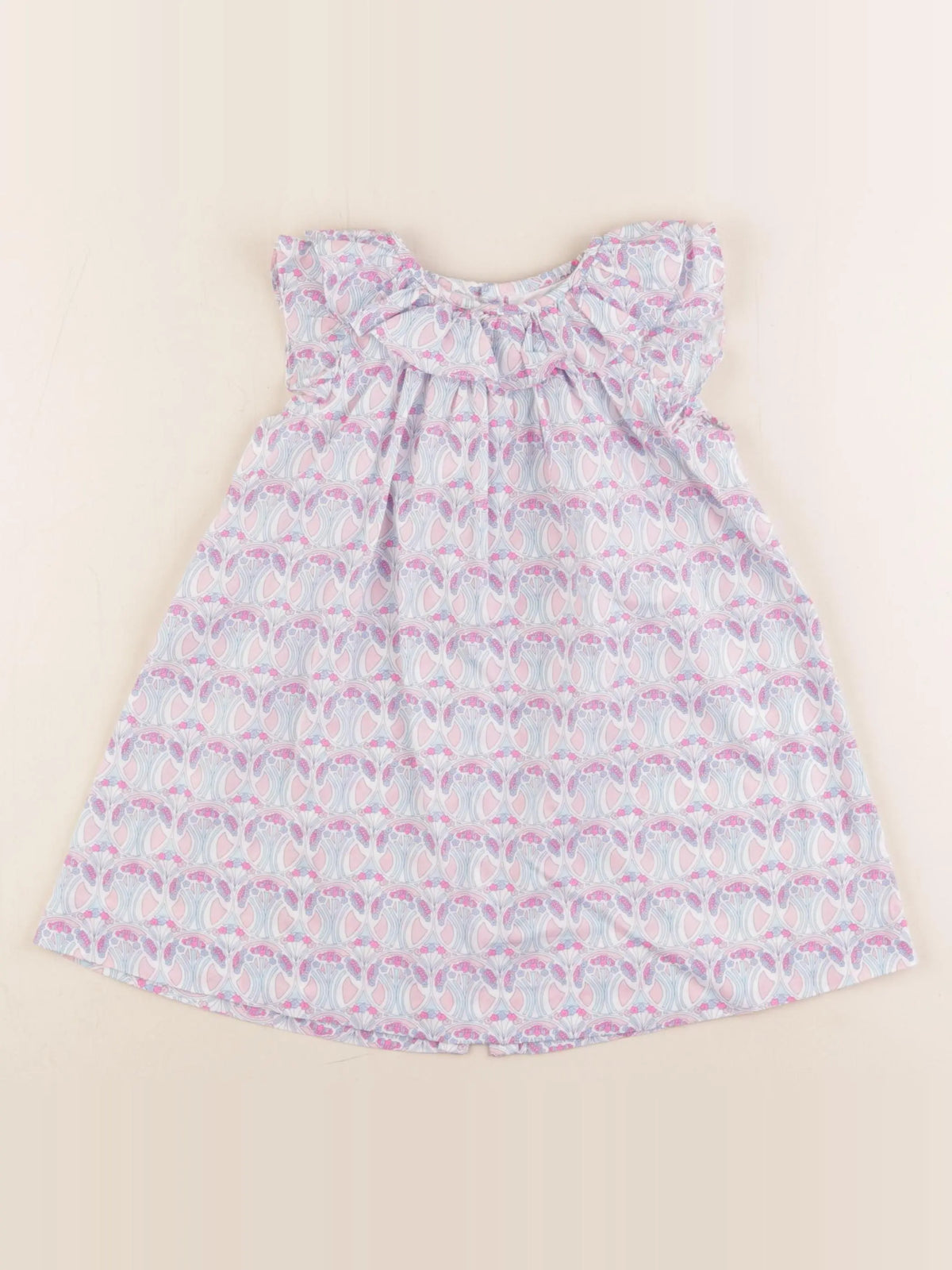 Jacadi - robe liberty rose - 24 mois