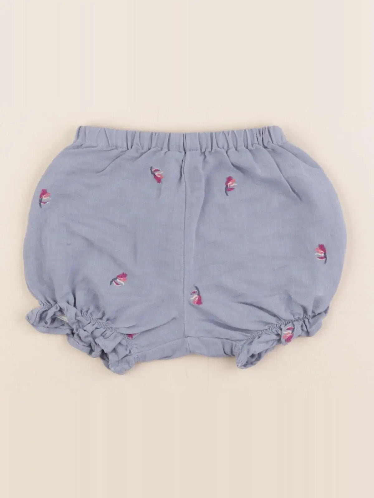 Boutchou - bloomer bleu - 3 mois