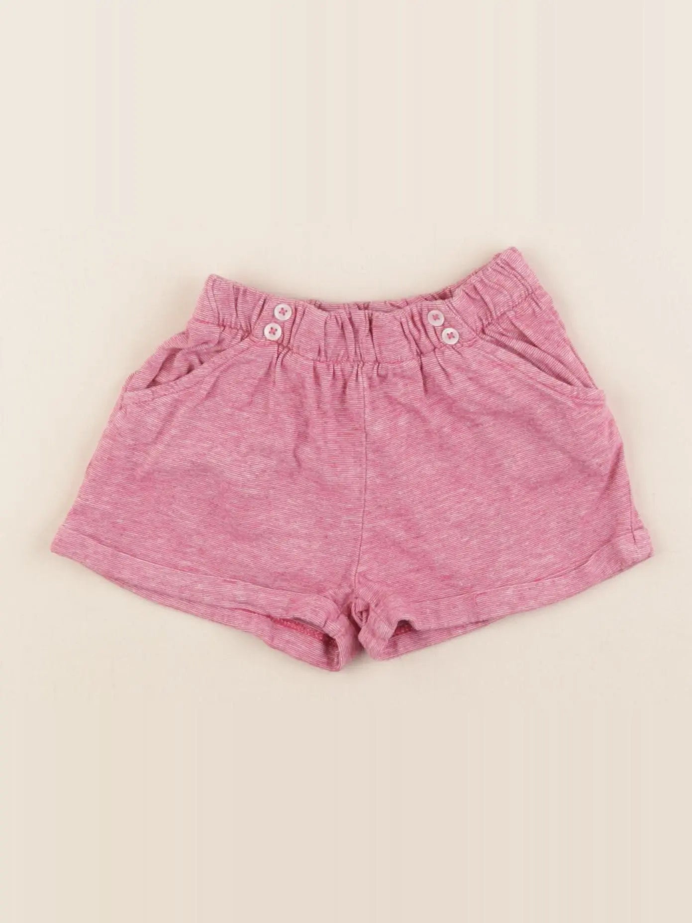 Boutchou - short rouge - 24 mois