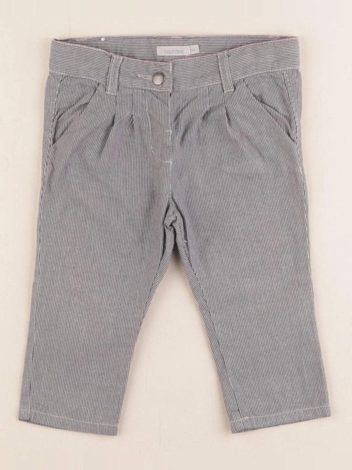 Boutchou - pantalon gris - 6 mois