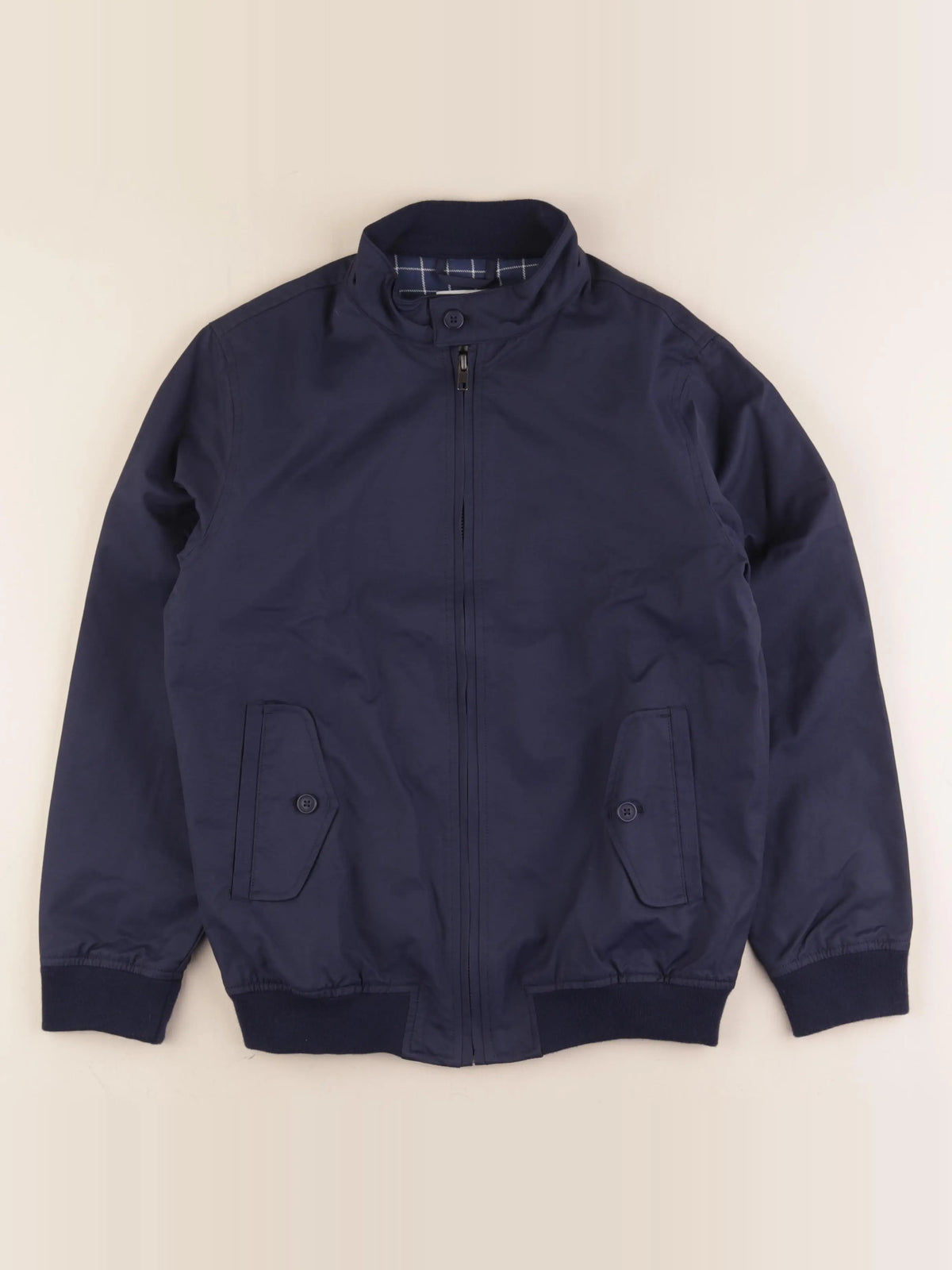 Cyrillus - veste doublé bleu - 12 ans