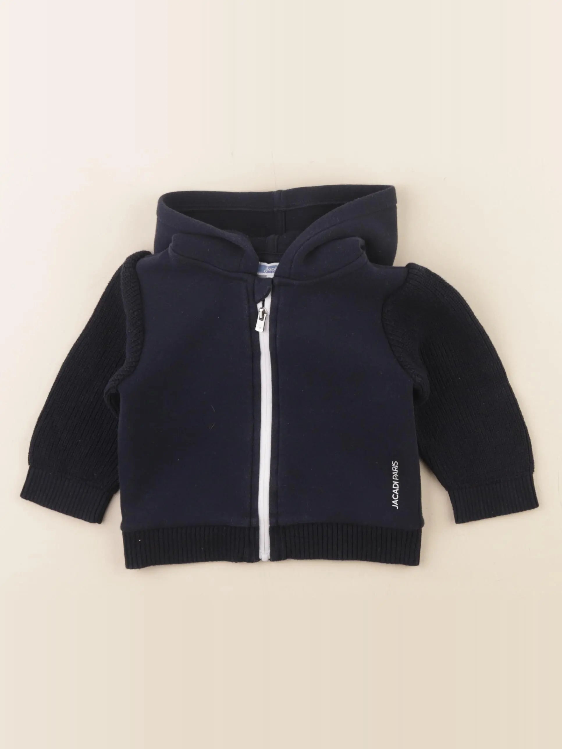 Jacadi - veste bleu - 12 mois